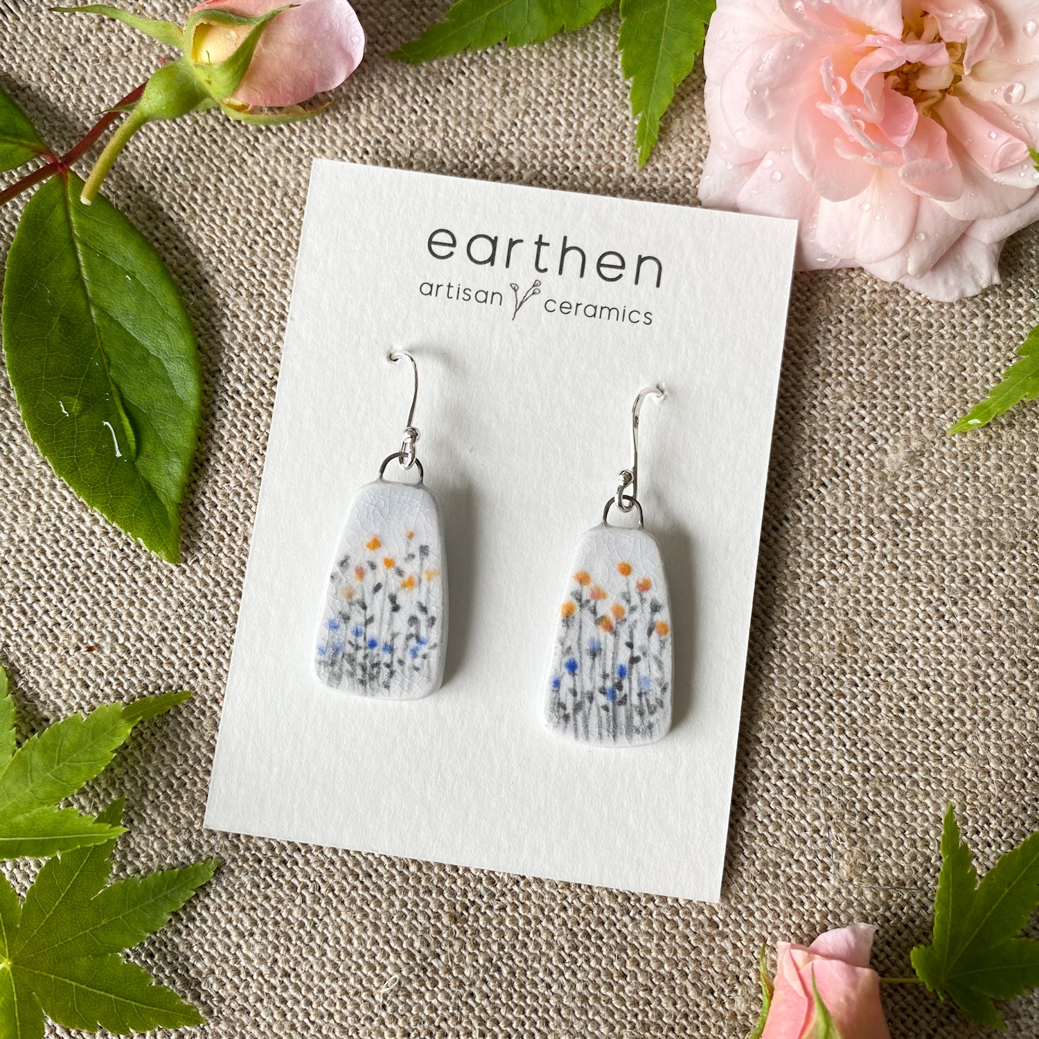 Earthen Ceramic Earrings