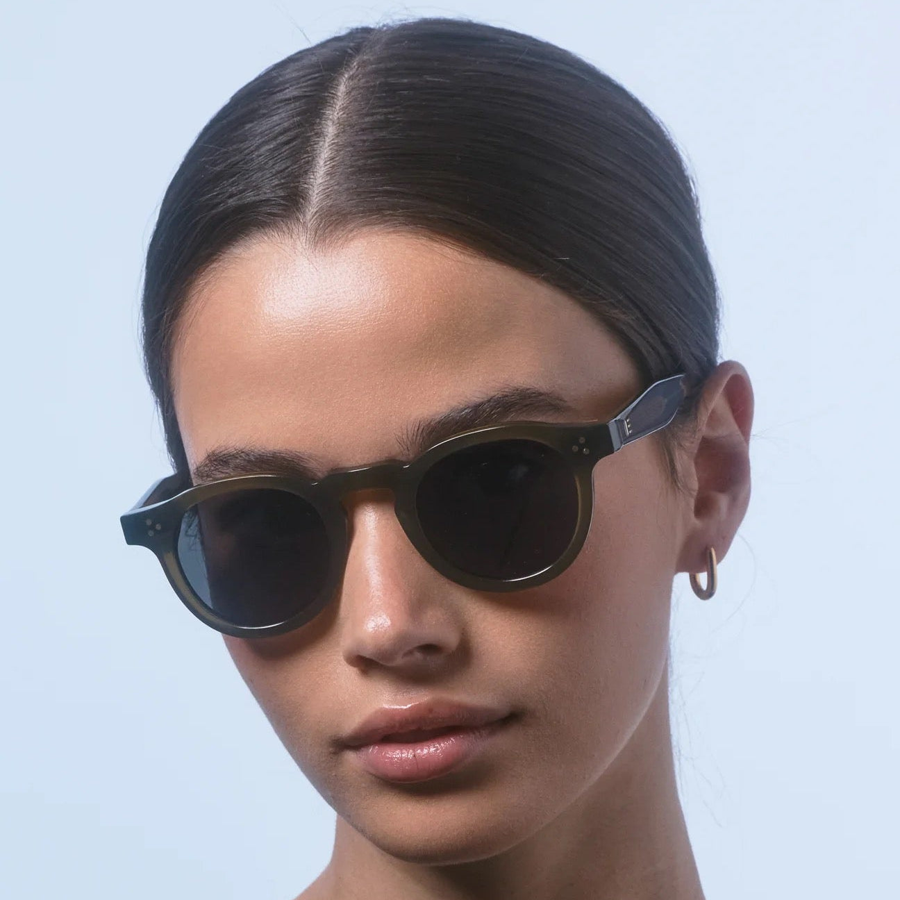 Isle of Eden Sunglasses | Drew | Frosted Green