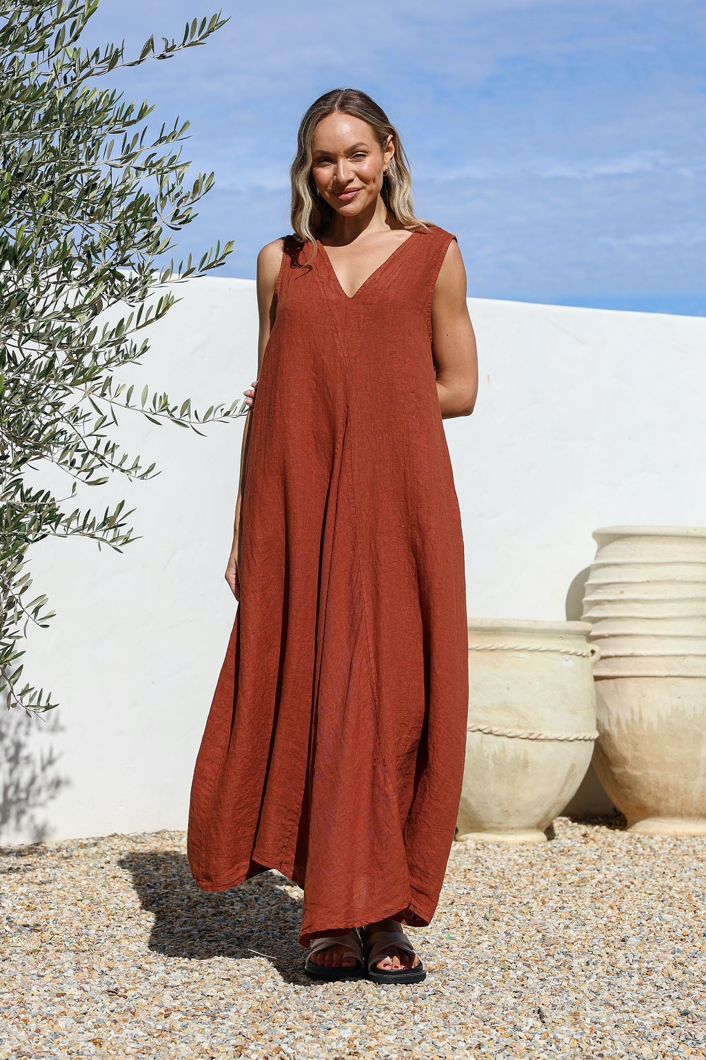Linen Dress | Essente | Coco