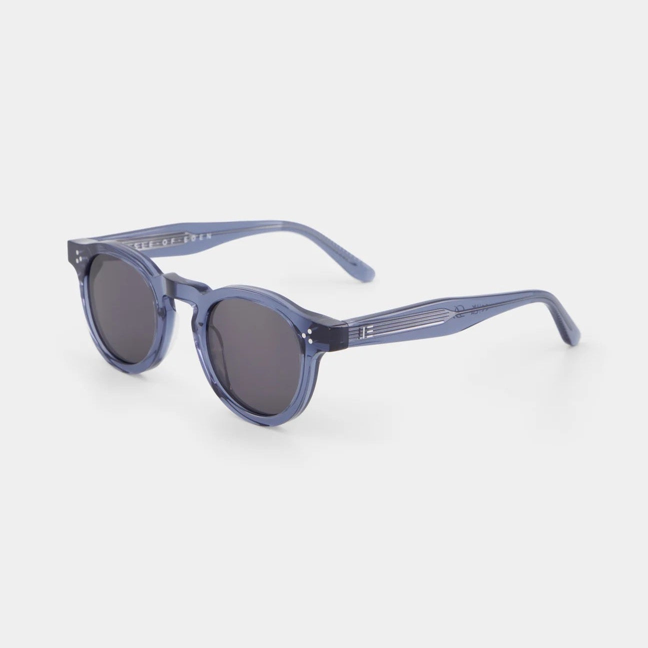 Isle of Eden Sunglasses | Drew | Transparent Blue
