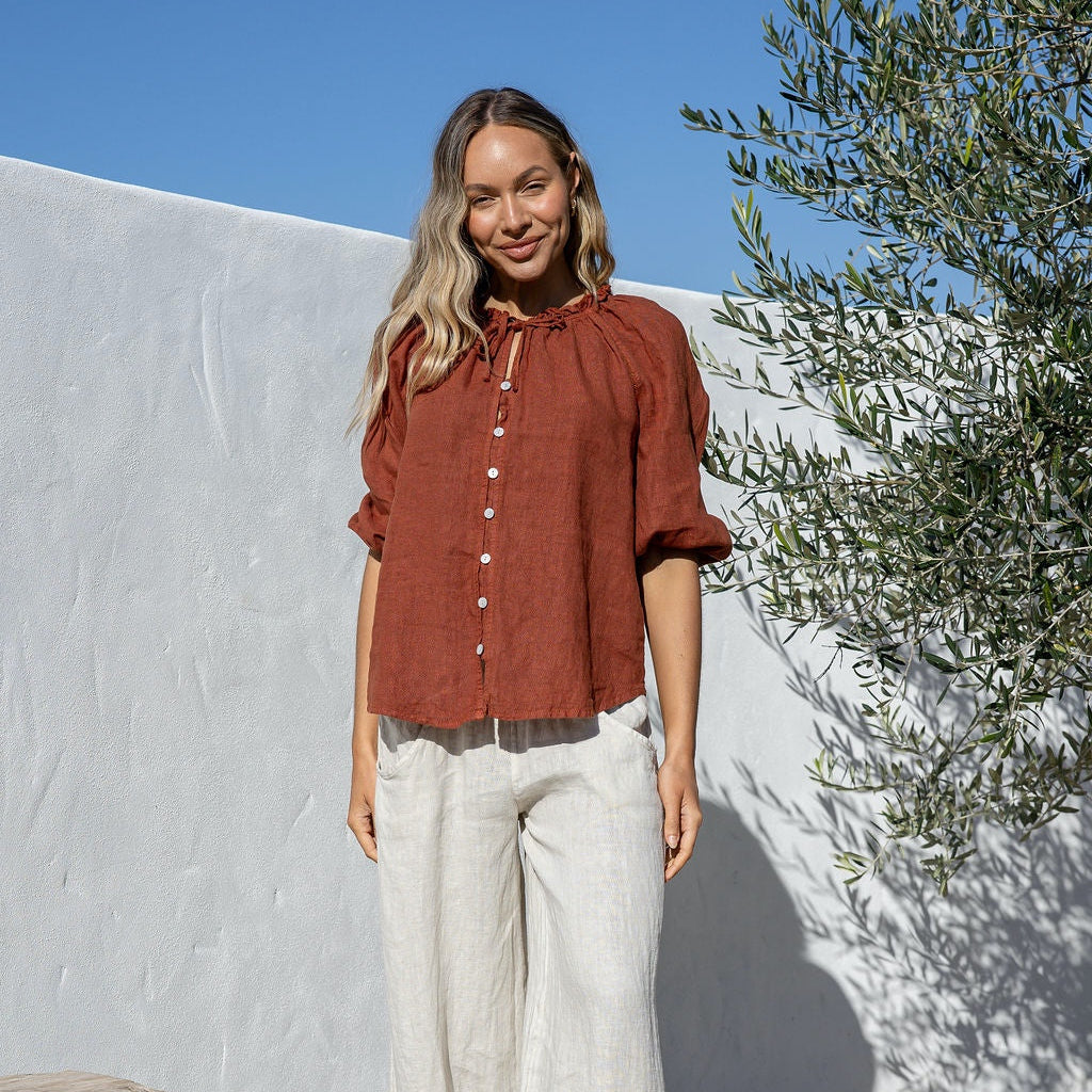 Linen Shirt | Belina | Coco