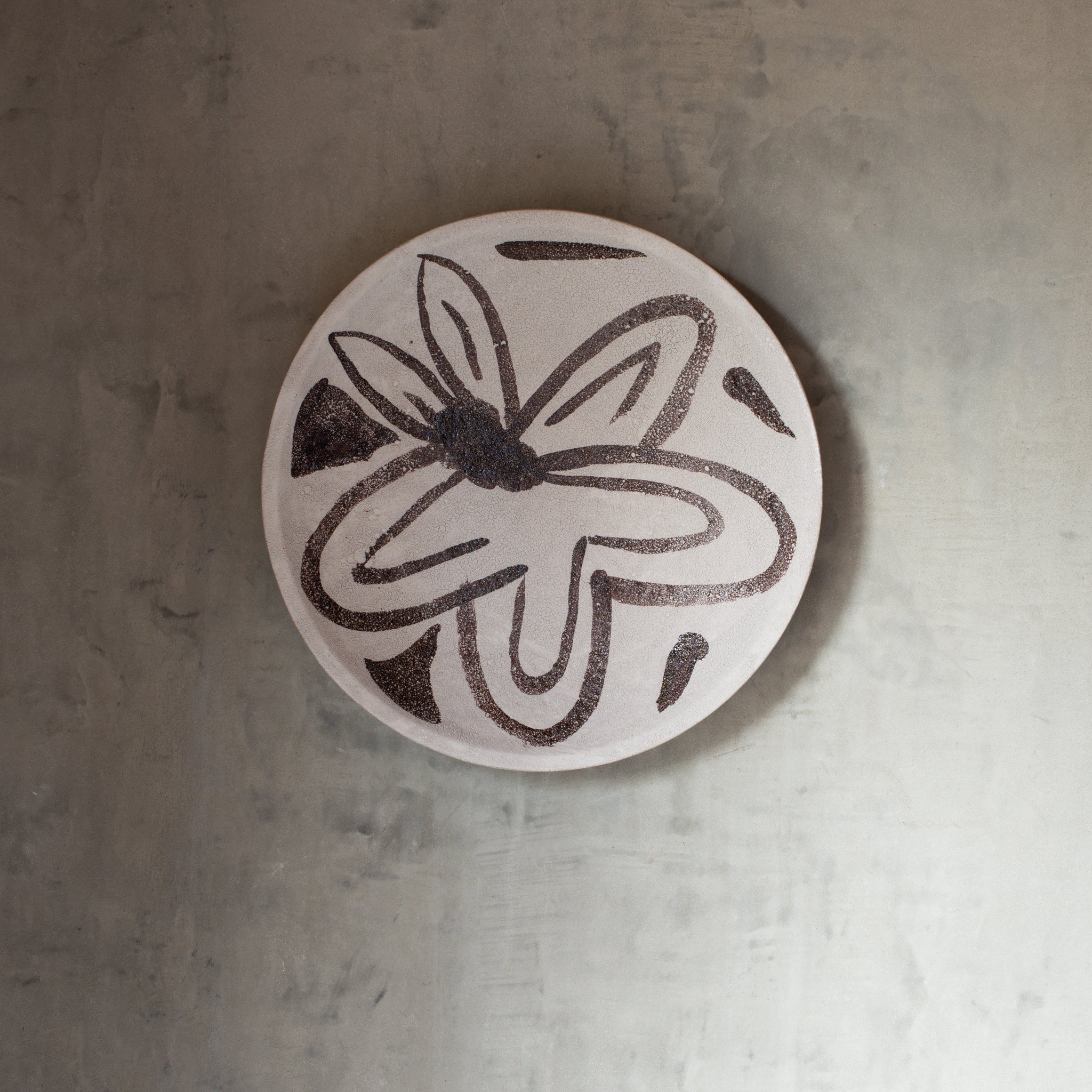 Abstract Wall Plate Series | Flore