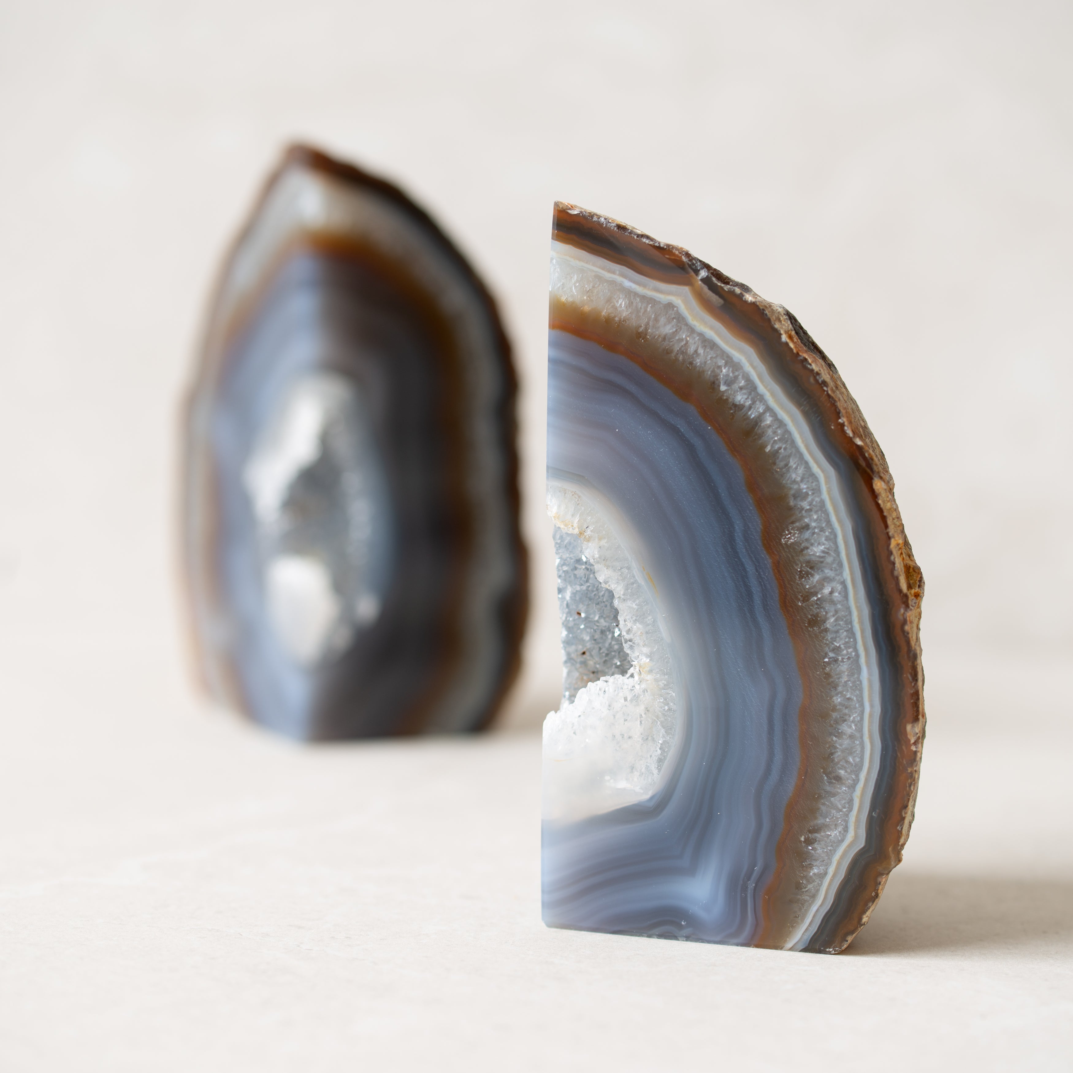 Agate Bookends | H