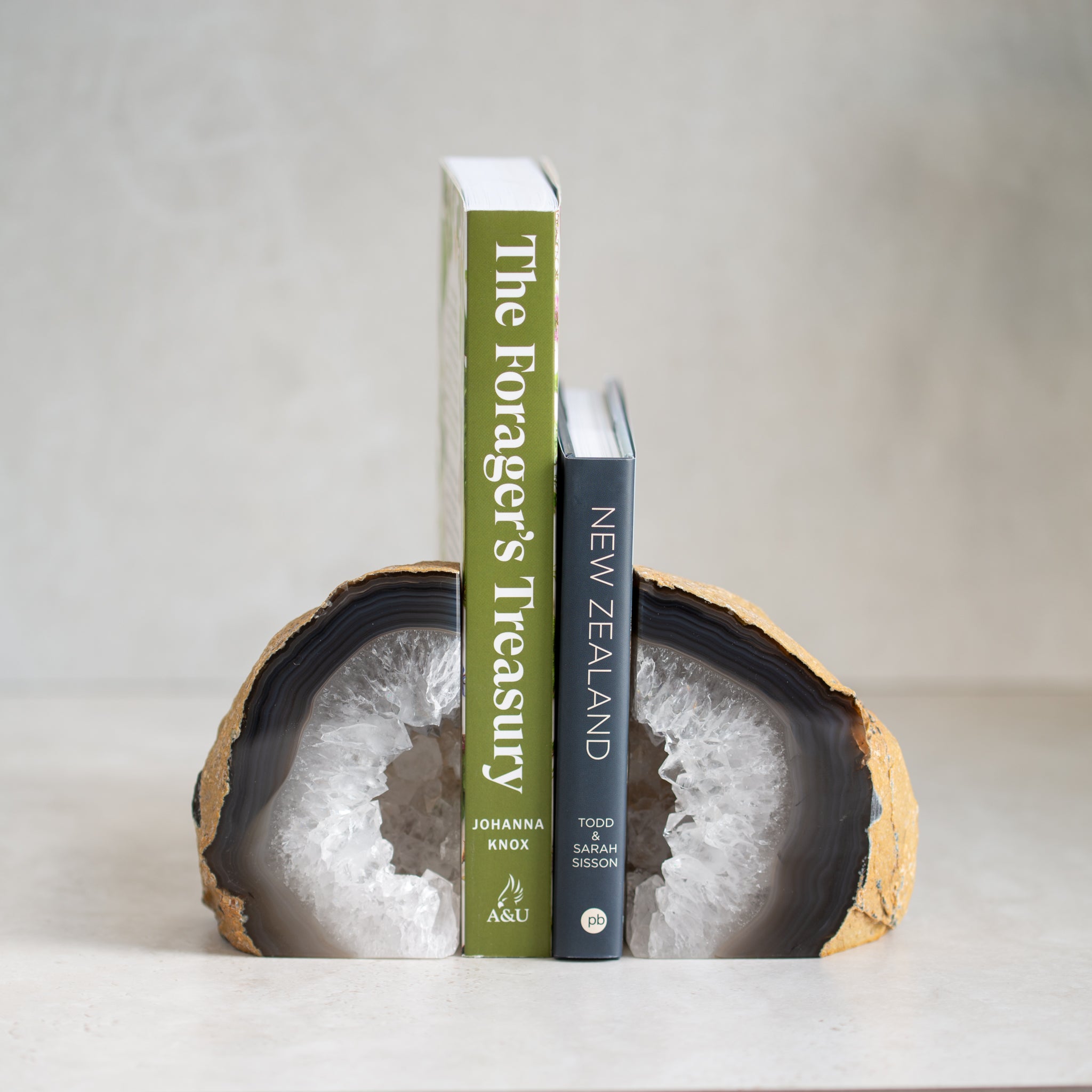 Agate Bookends | D
