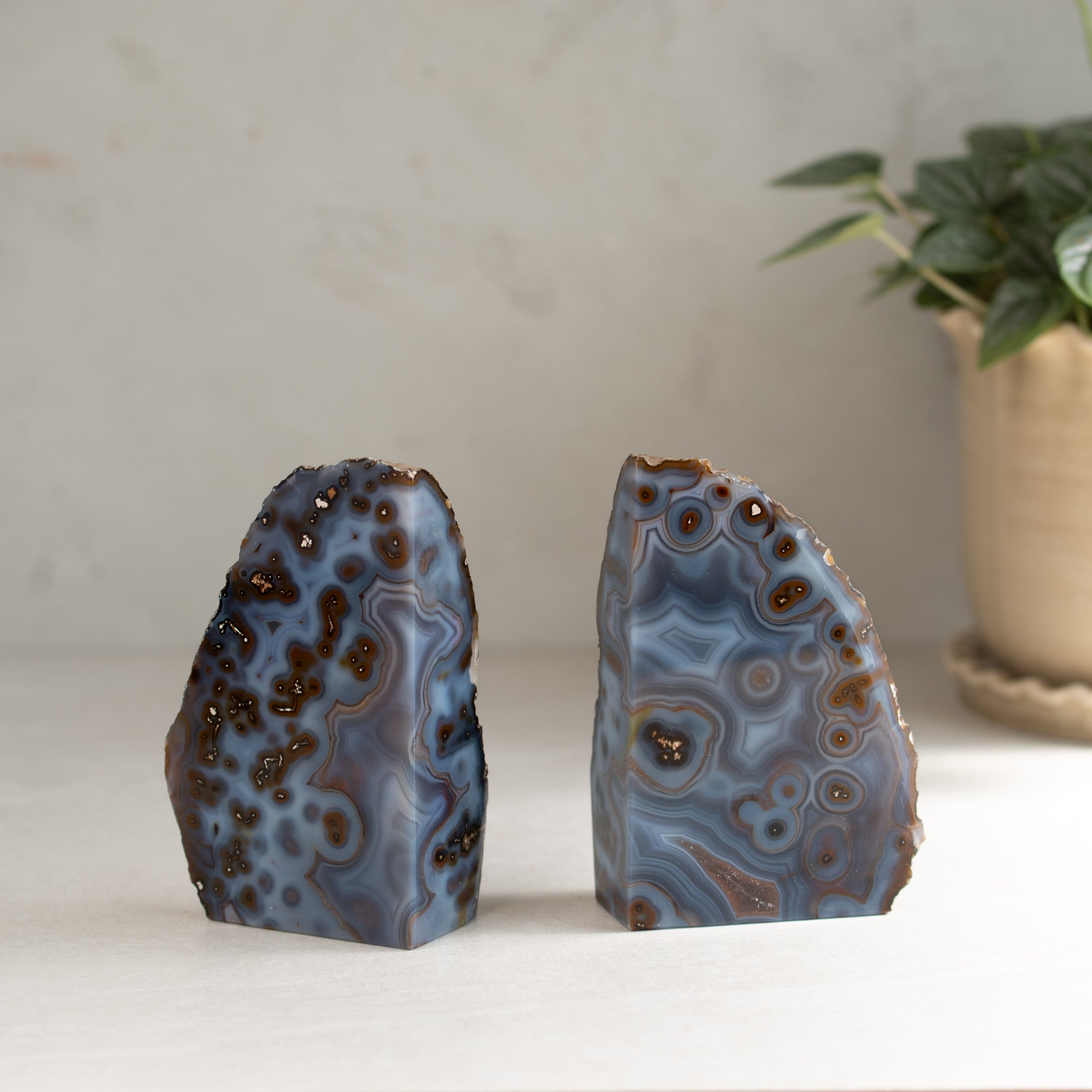 Agate Bookends | E