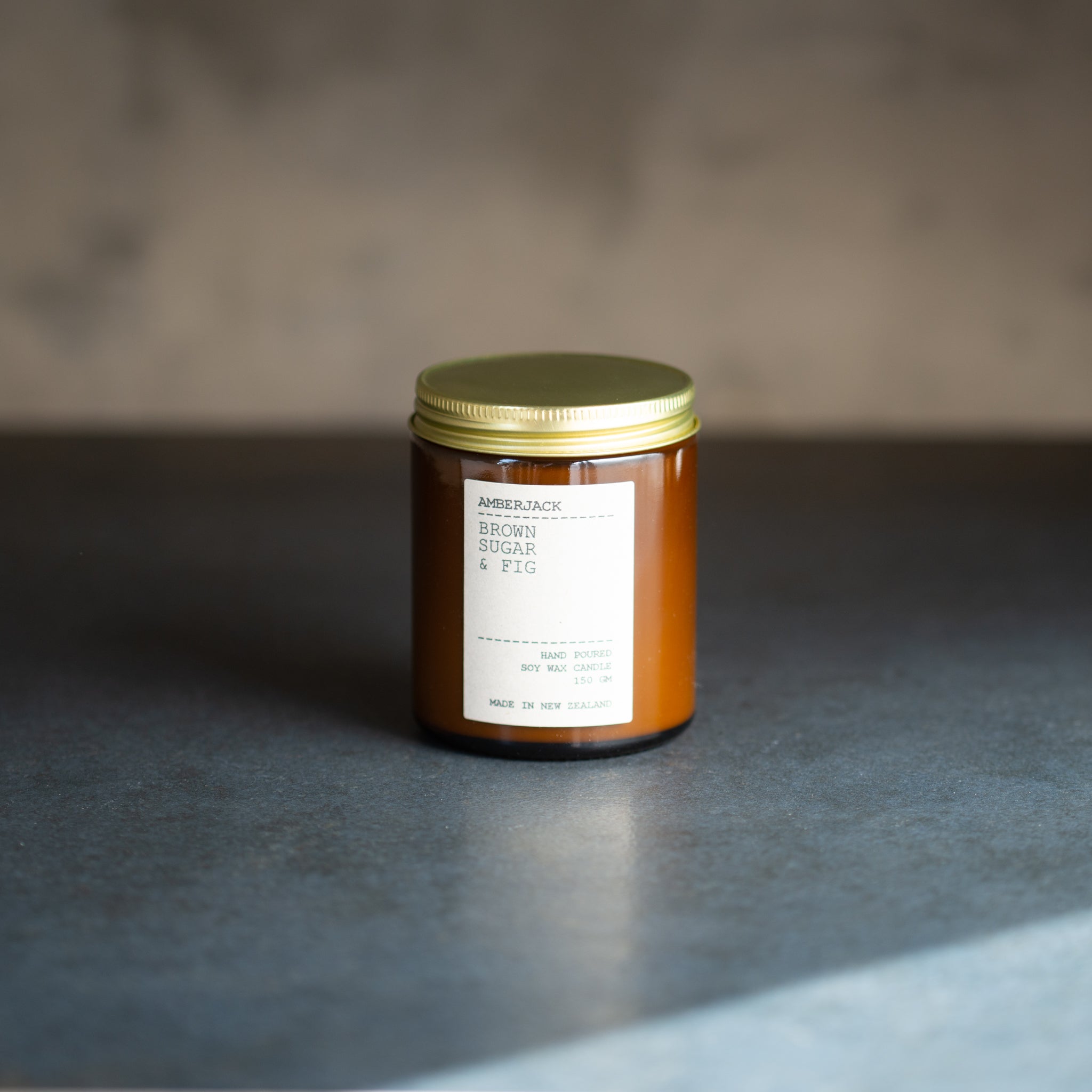Amberjack Candle | Brown Sugar & Fig | Small