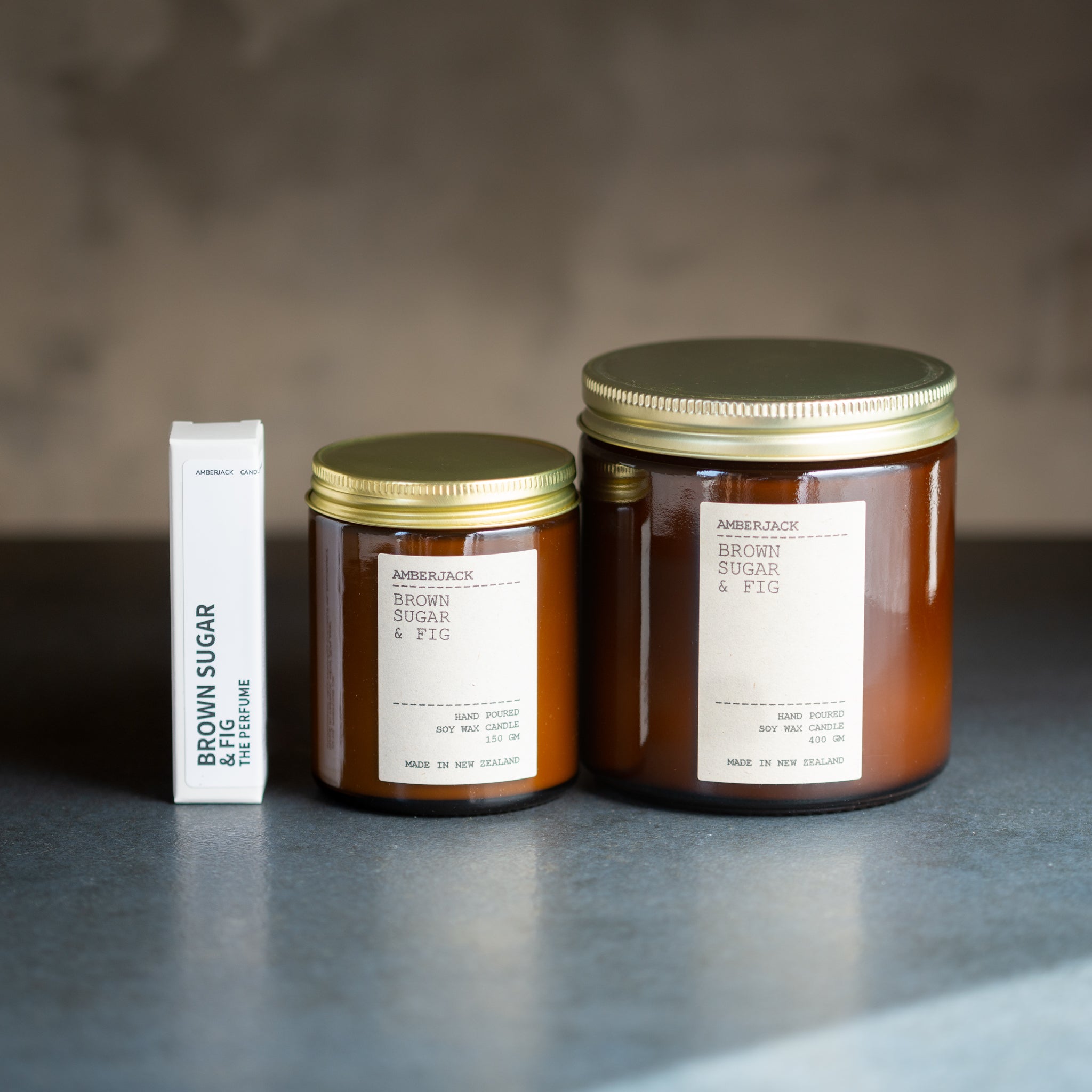 Amberjack Candle | Brown Sugar & Fig | Small