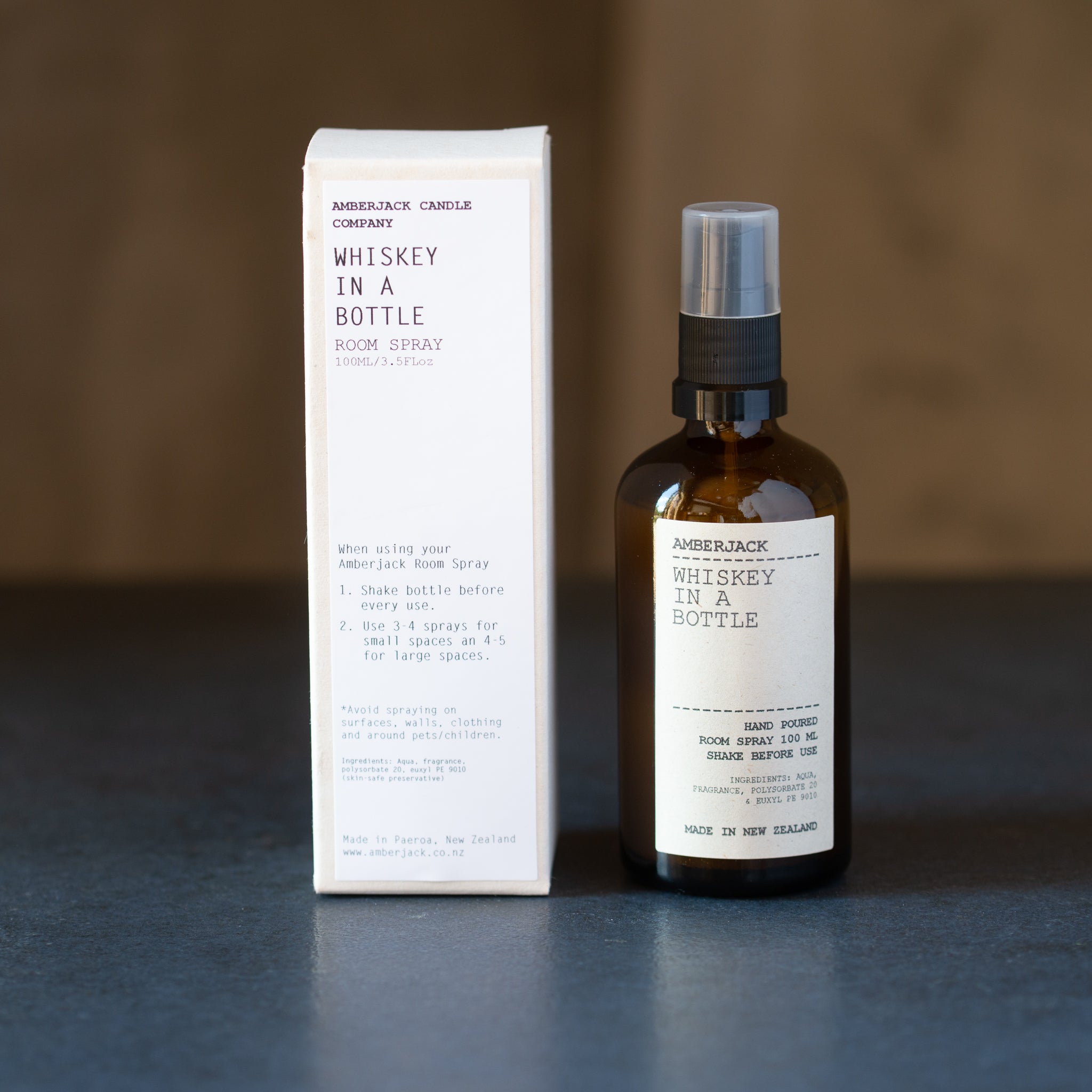 Amberjack Roomspray | Whiskey in a Bottle