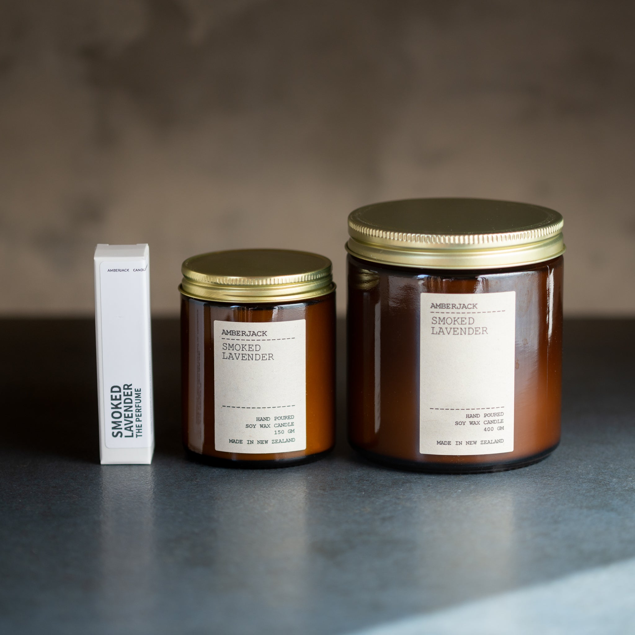 Amberjack Candle | Smoked Lavender | Small