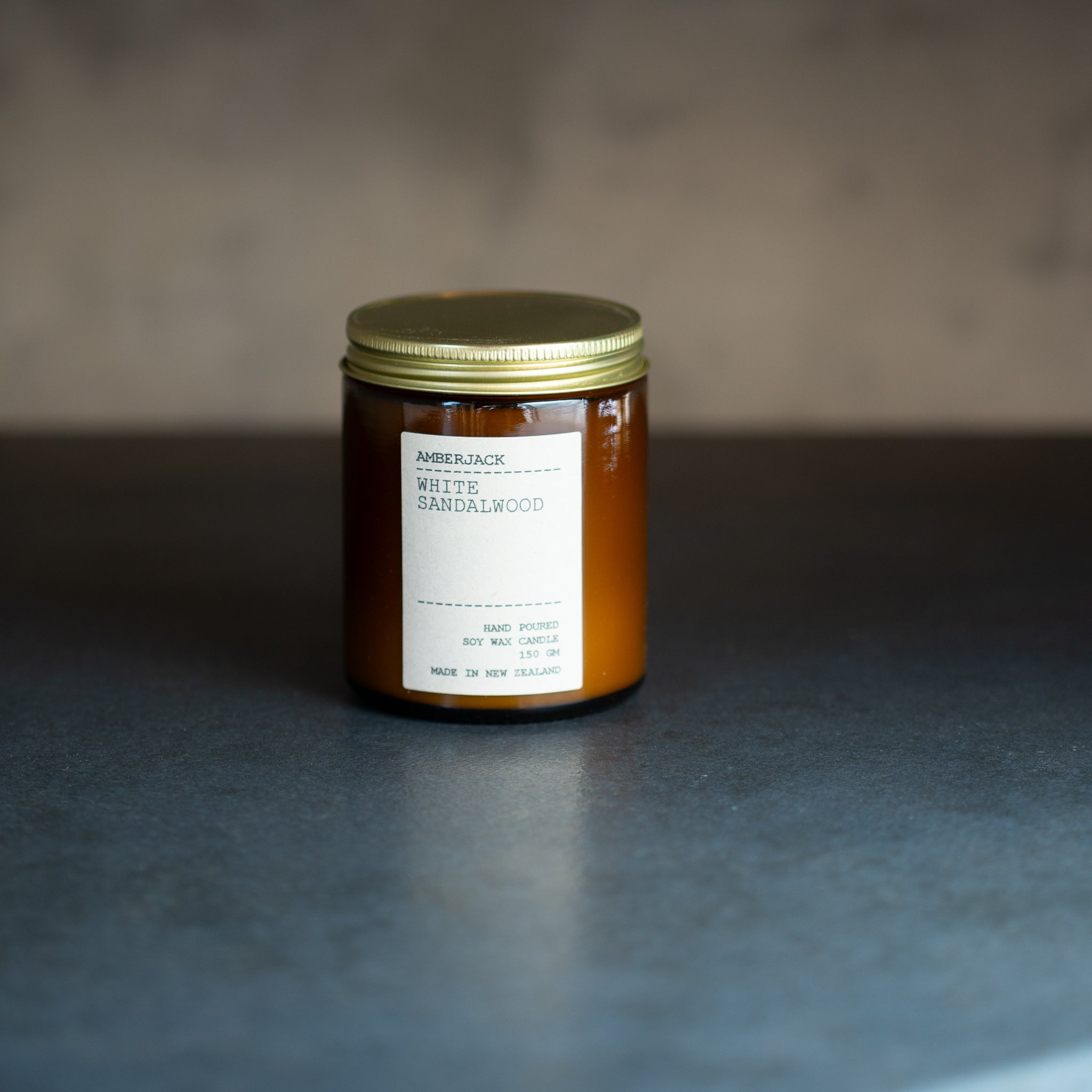 Amberjack Candle | White Sandalwood | Small