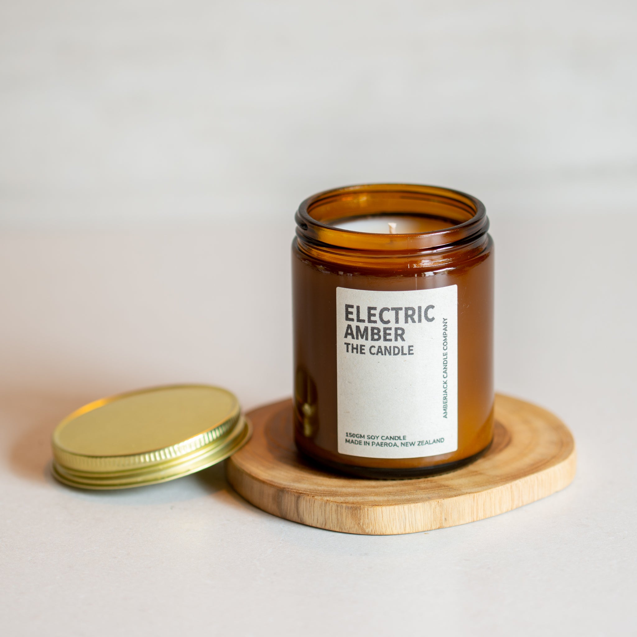 Amberjack Candle | Electric Amber | Small