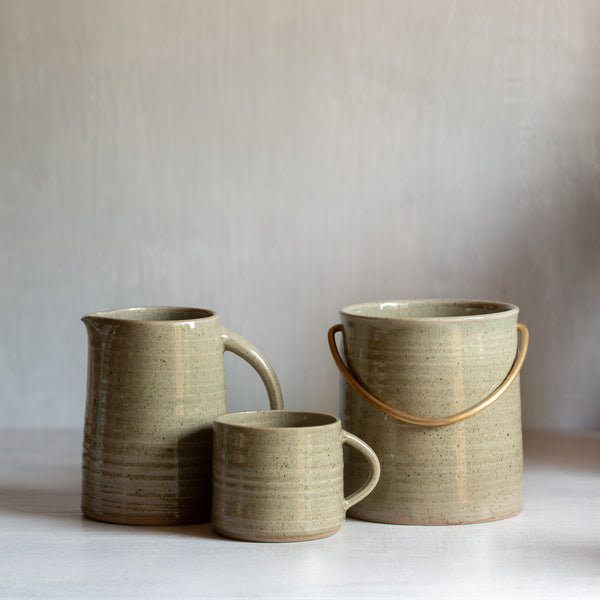 Anna Campbell | New Zealand Ceramics | Jug | Green