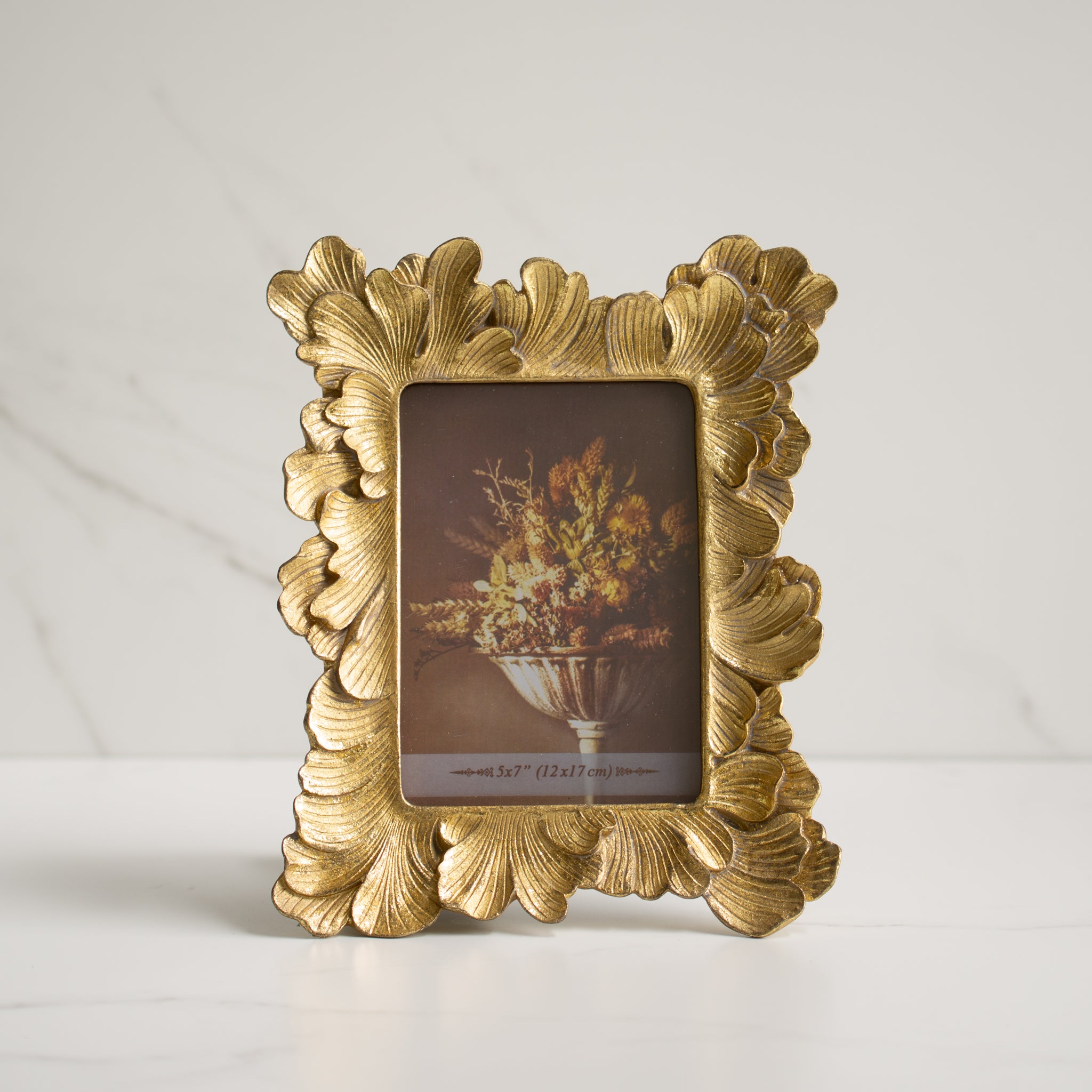 Art Deco Photo Frame | Resin | Gold | Large