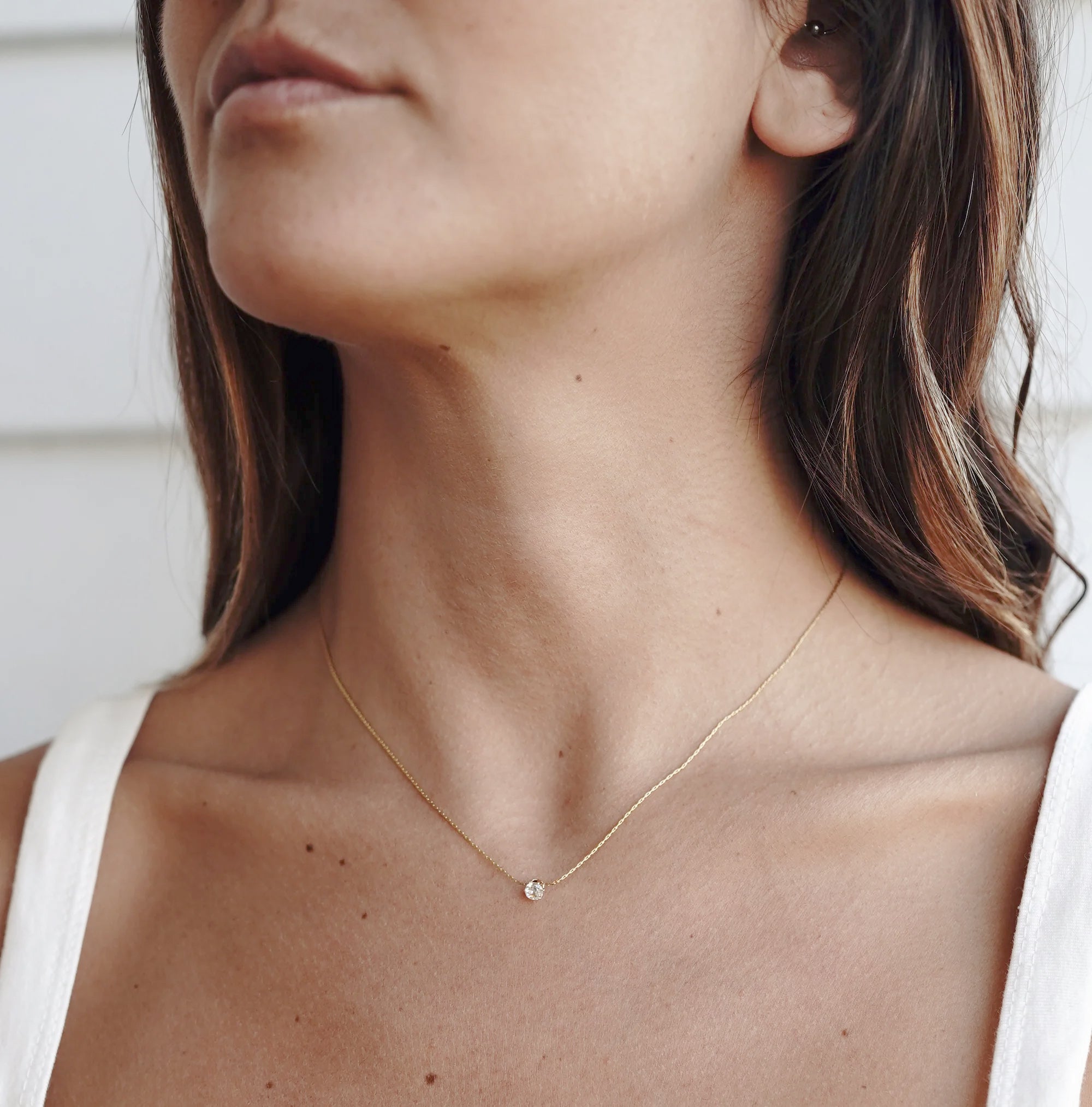 Aurora Zirconia Necklace