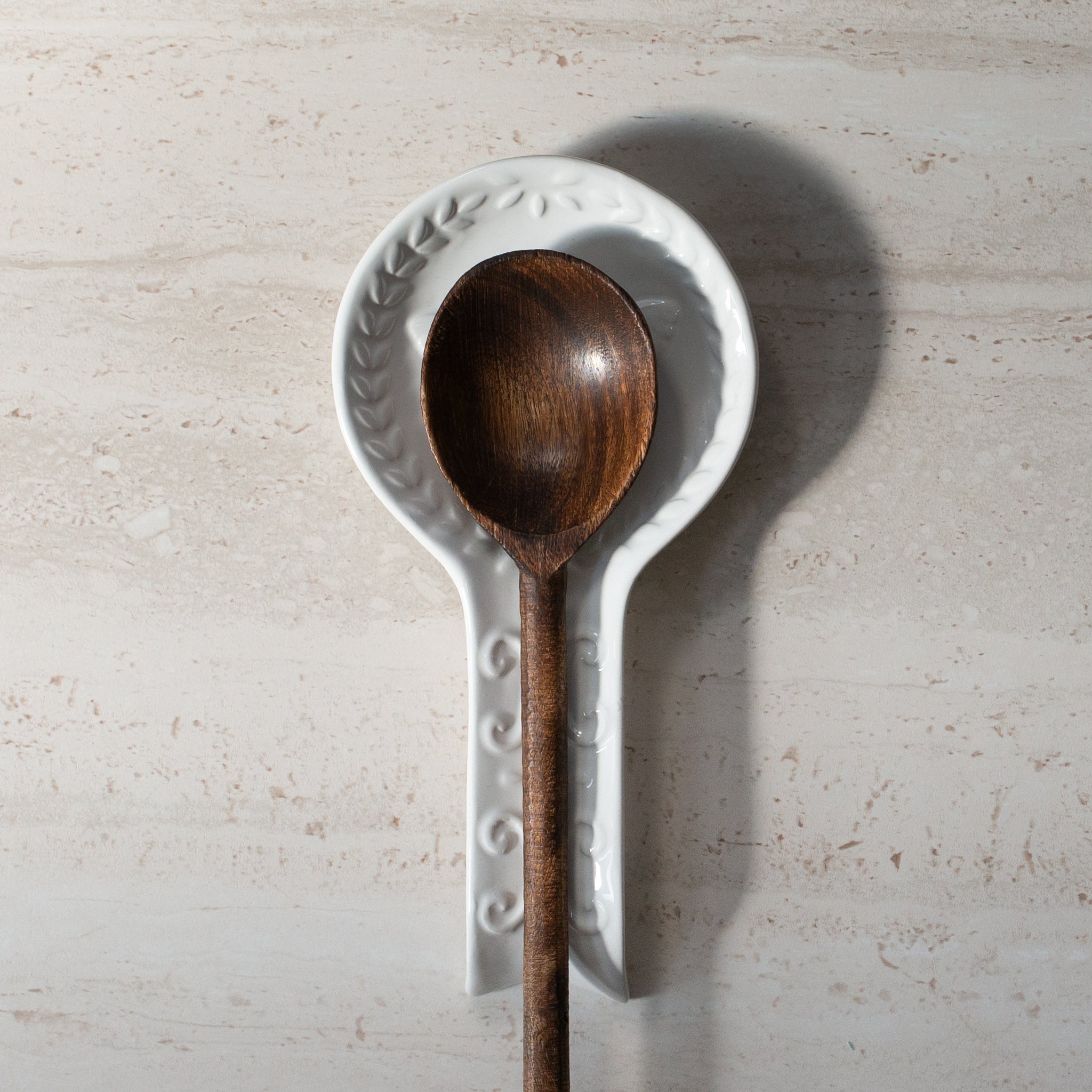 Ceramic Spoon Rest | Bee
