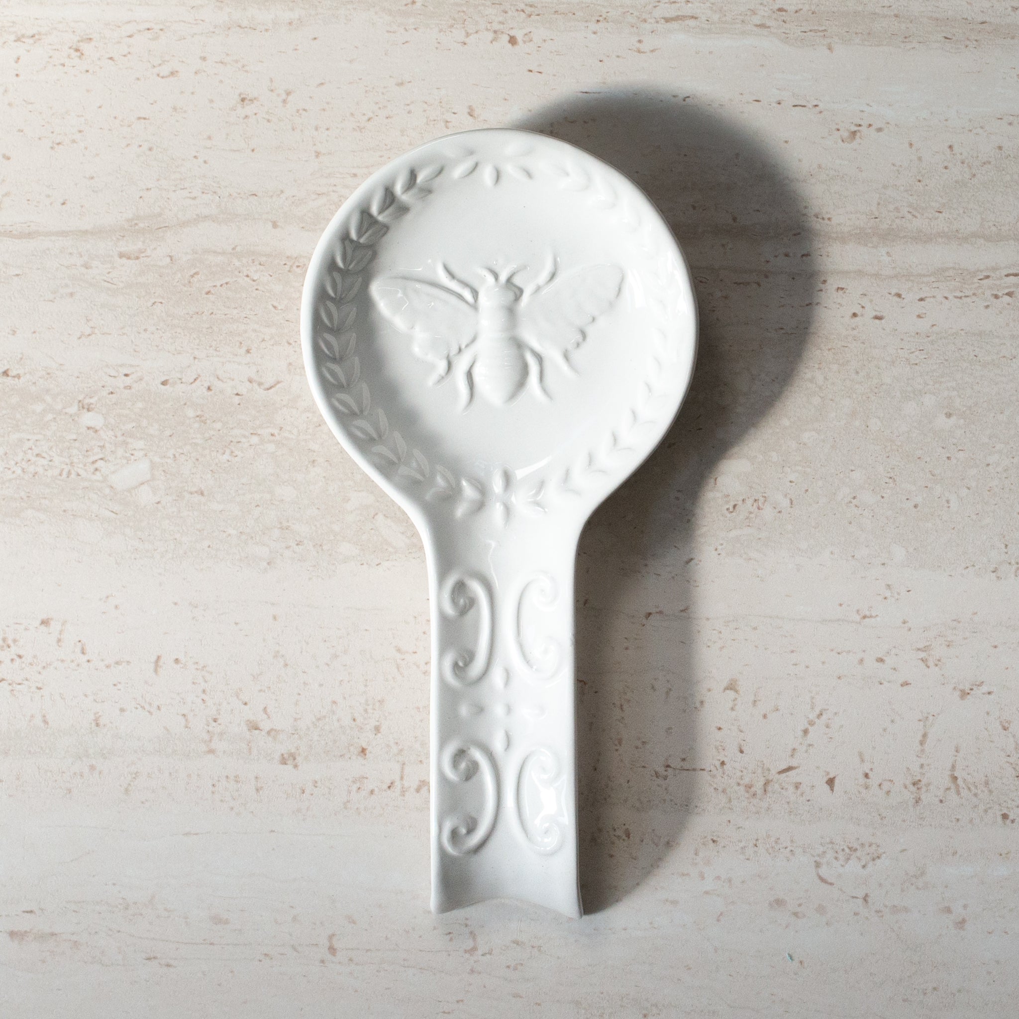 Ceramic Spoon Rest | Bee