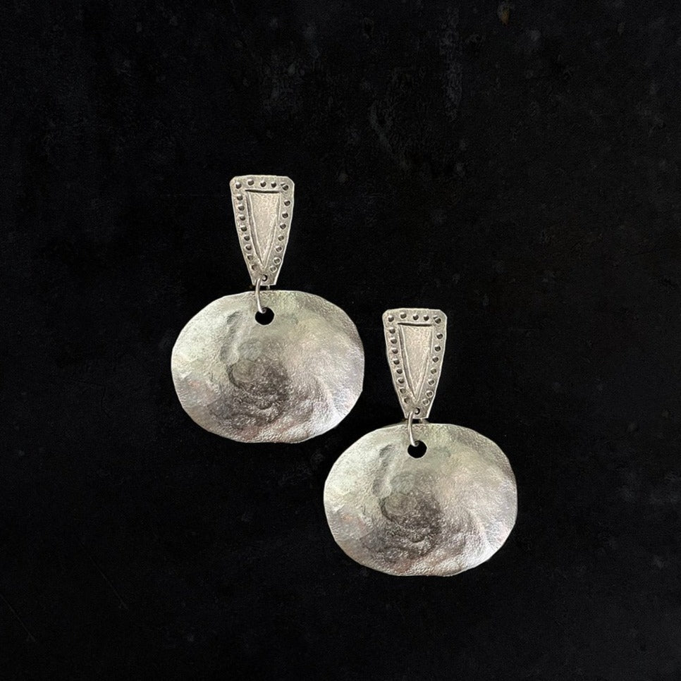 Beika Earrings | Silver