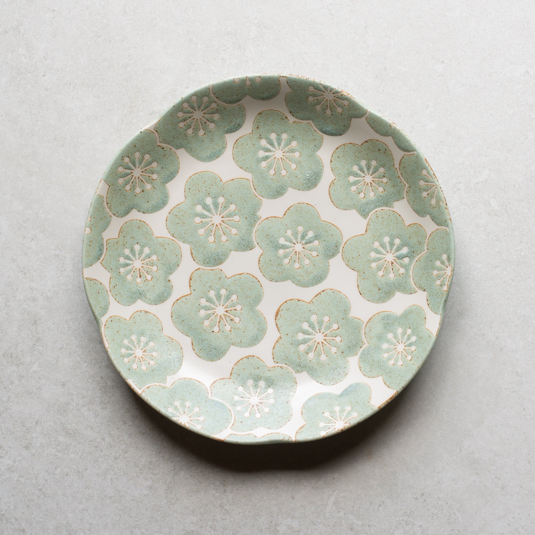 Japanese Ceramics | Blossom Sage | Dinner Plate