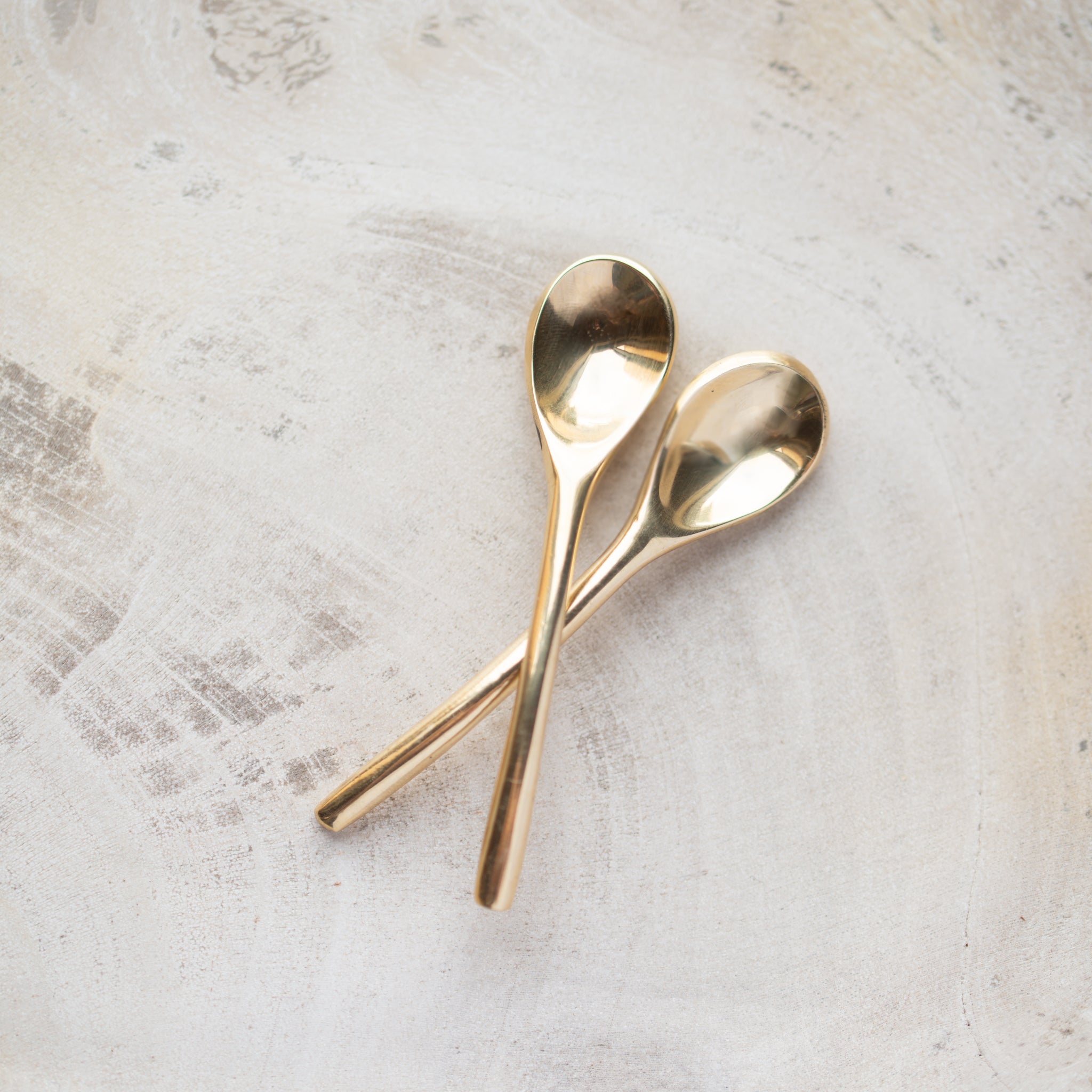 Mini Parfait Spoon | Brass | 7cm