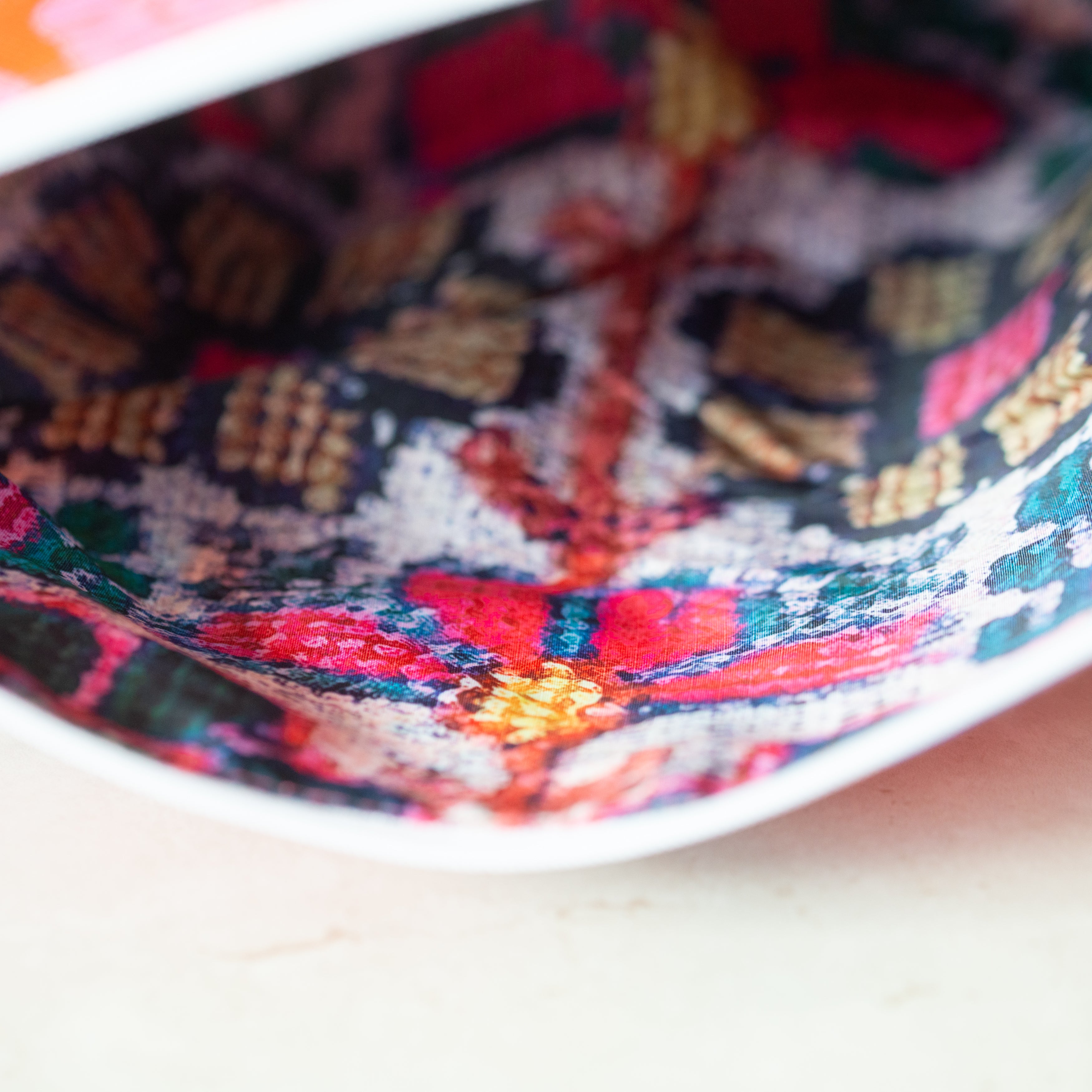 Canvas Make Up Bag | Birds + Roses
