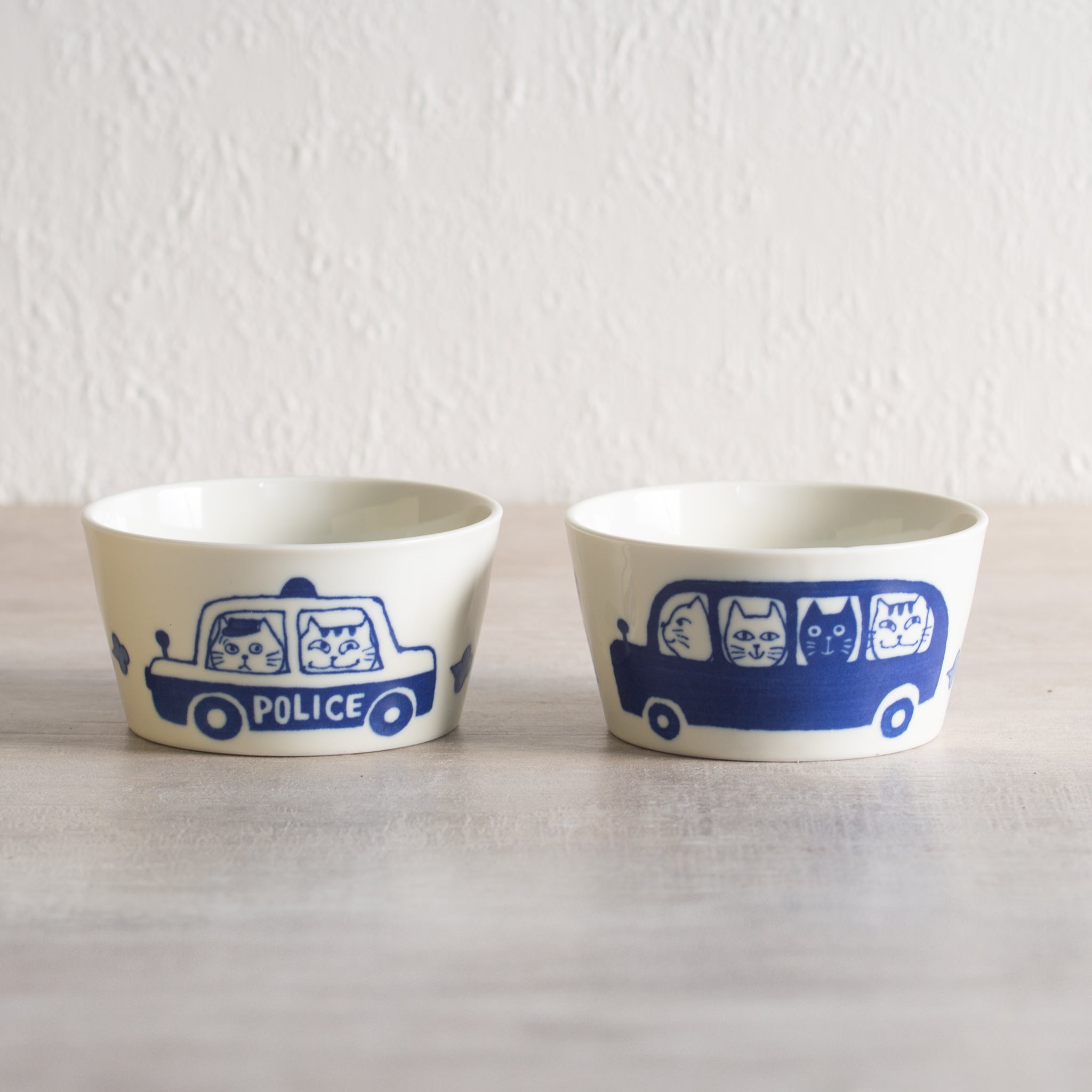Japanese Ceramics | Cat Tour Bus Bowl