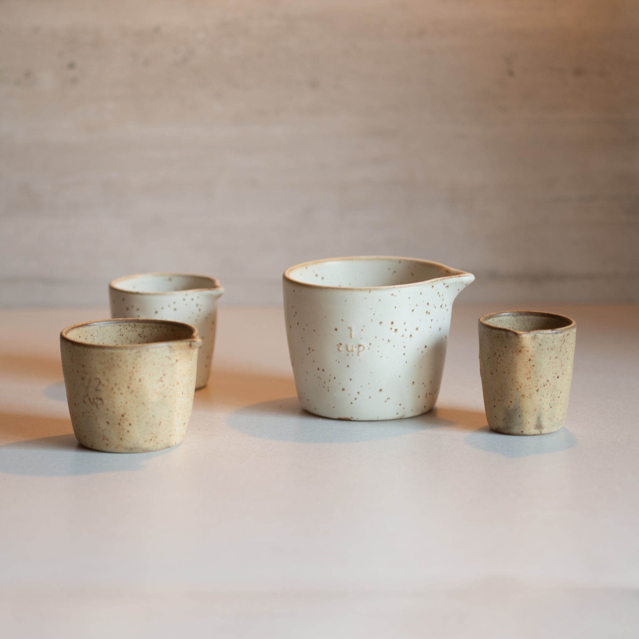 Cecile | Set/4 Ceramic Measuring Cups