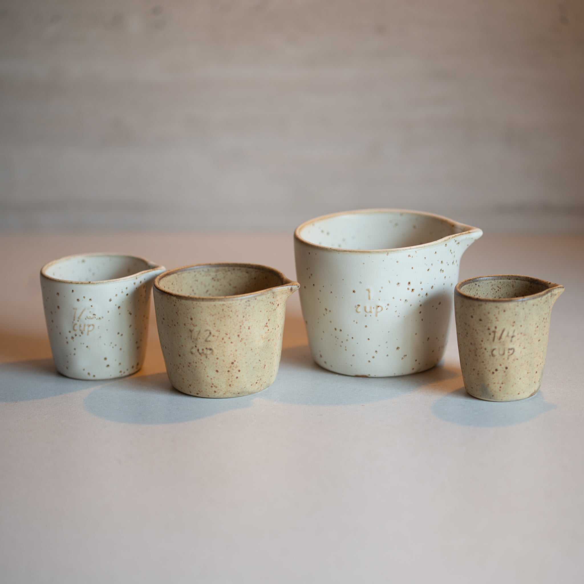 Cecile | Set/4 Ceramic Measuring Cups