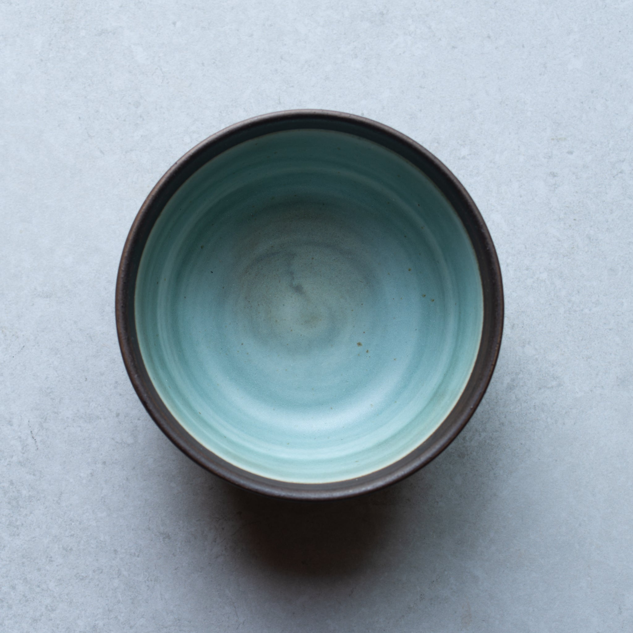 Aqua Nero Ceramic Bowl