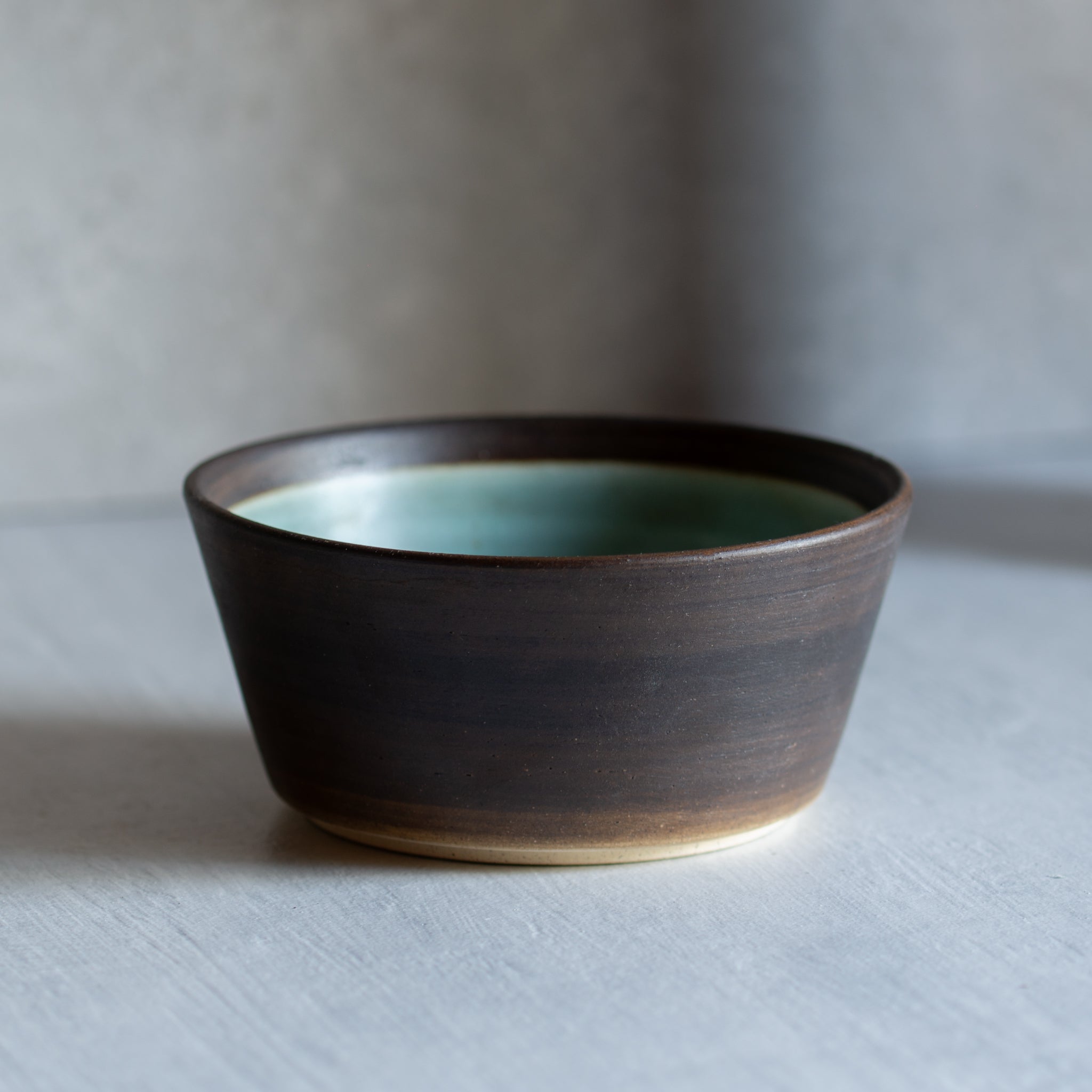 Aqua Nero Ceramic Bowl