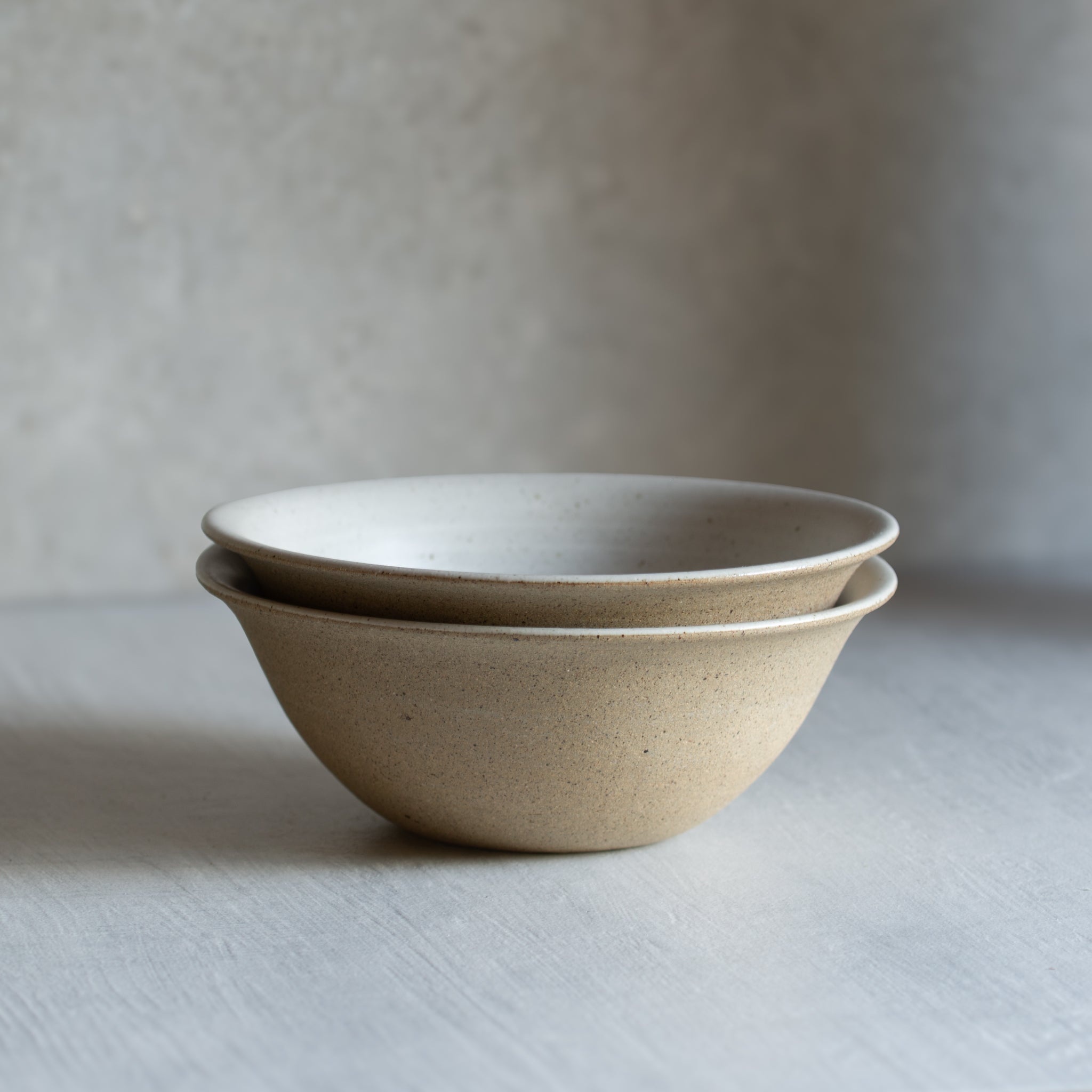 Curve Lip Ceramic High Sided Bowl