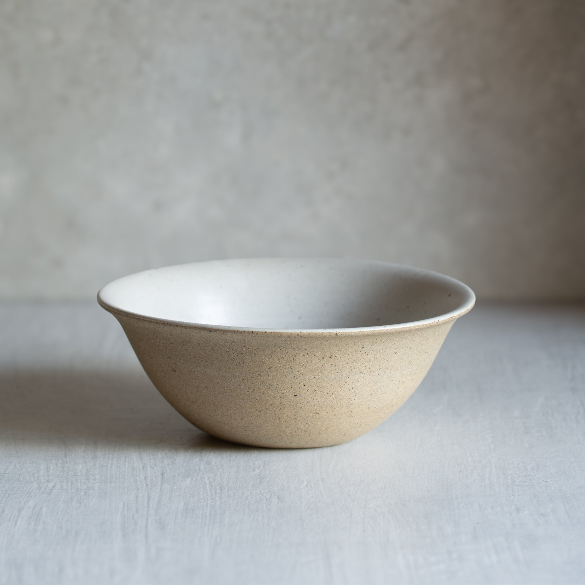 Curve Lip Ceramic High Sided Bowl