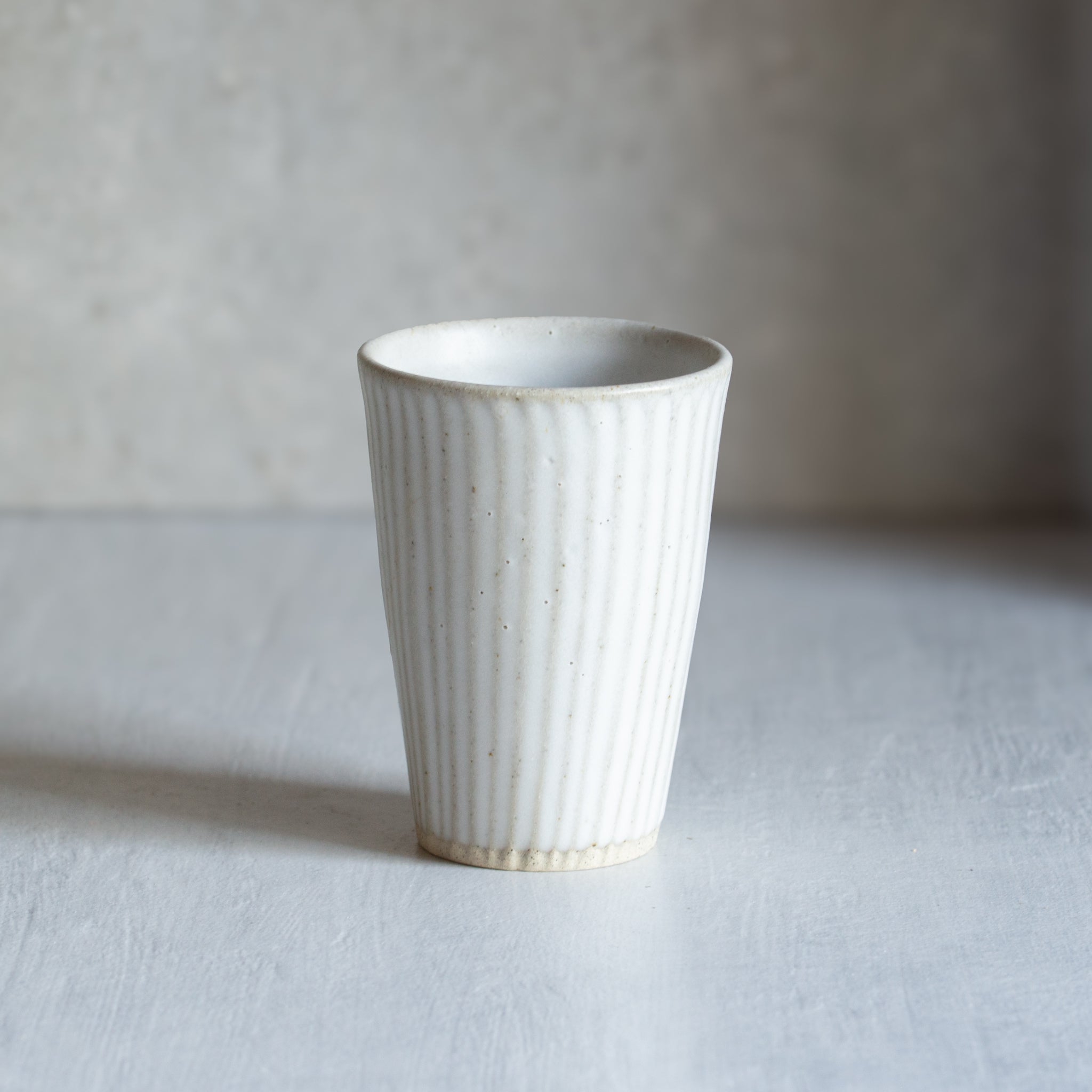 Striped Latte Mug
