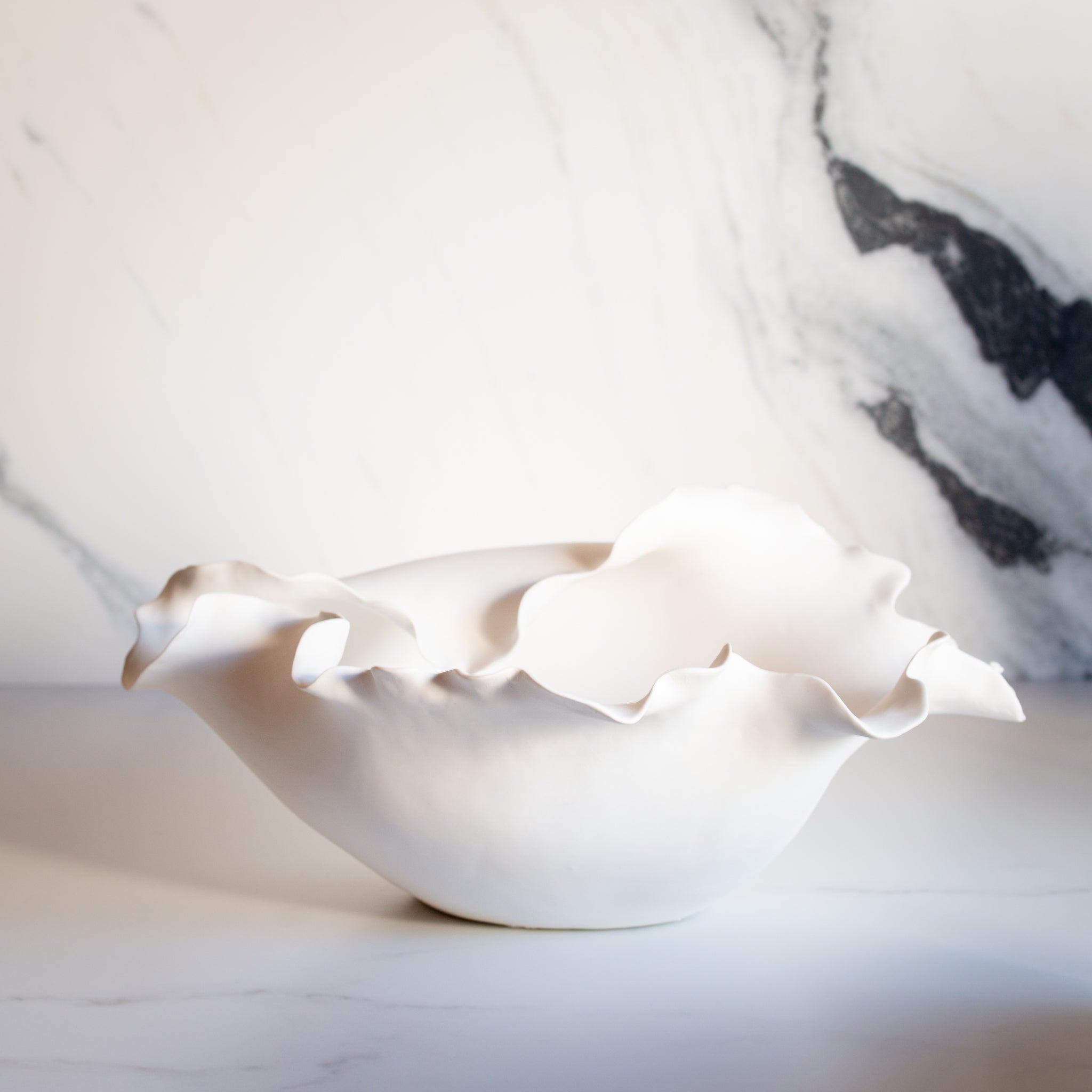 Ceramic Bowl | Nalu | White