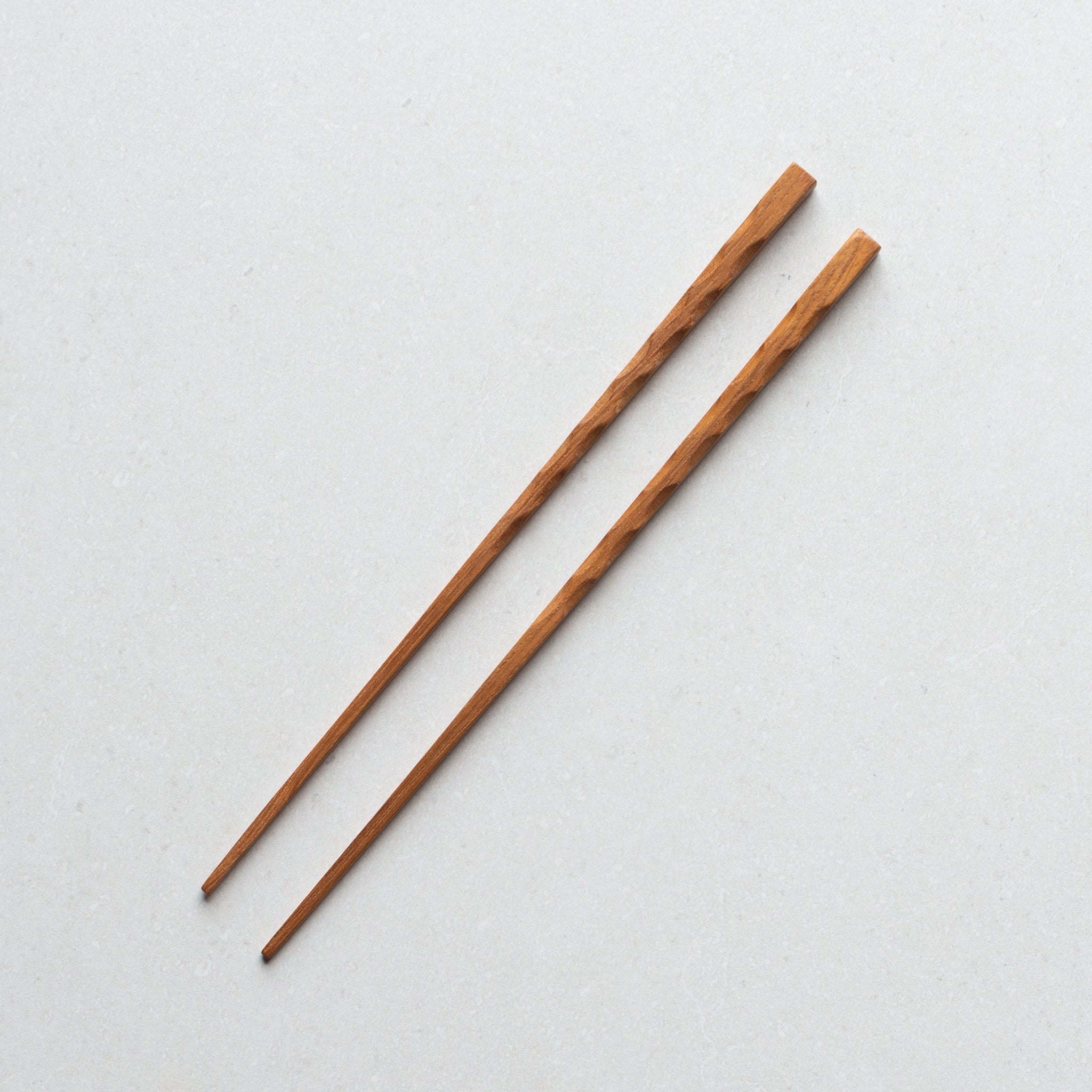 Chopsticks (pair) | Dimpled Teak Wood