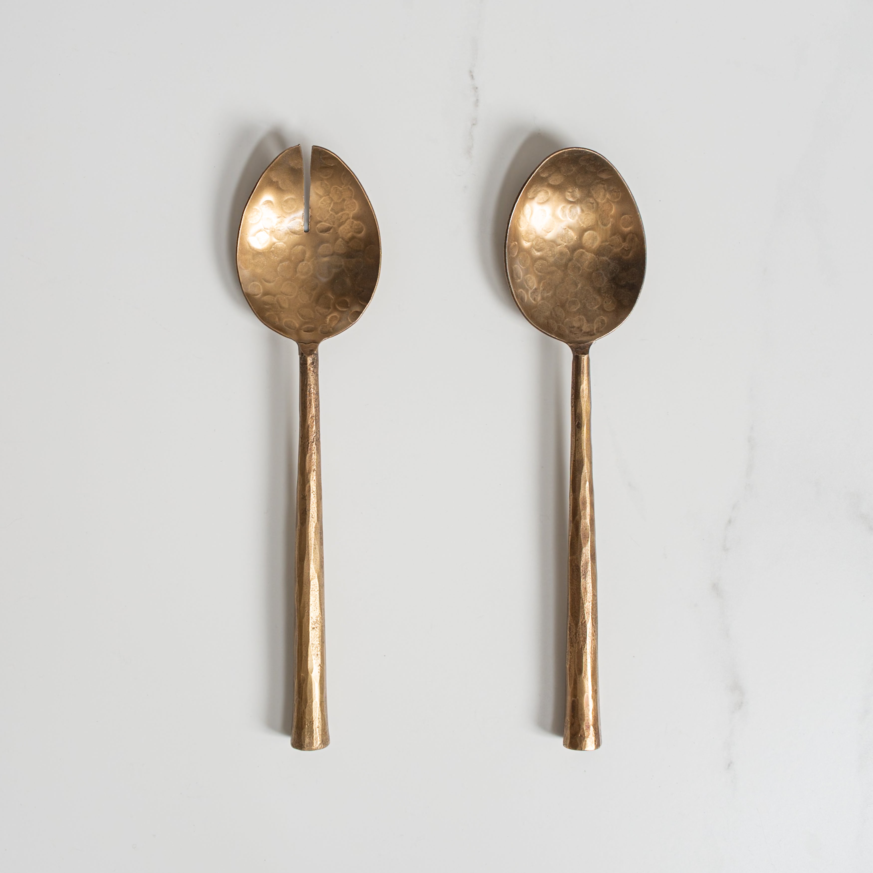 Salad Servers | Ronde | Antique Finish