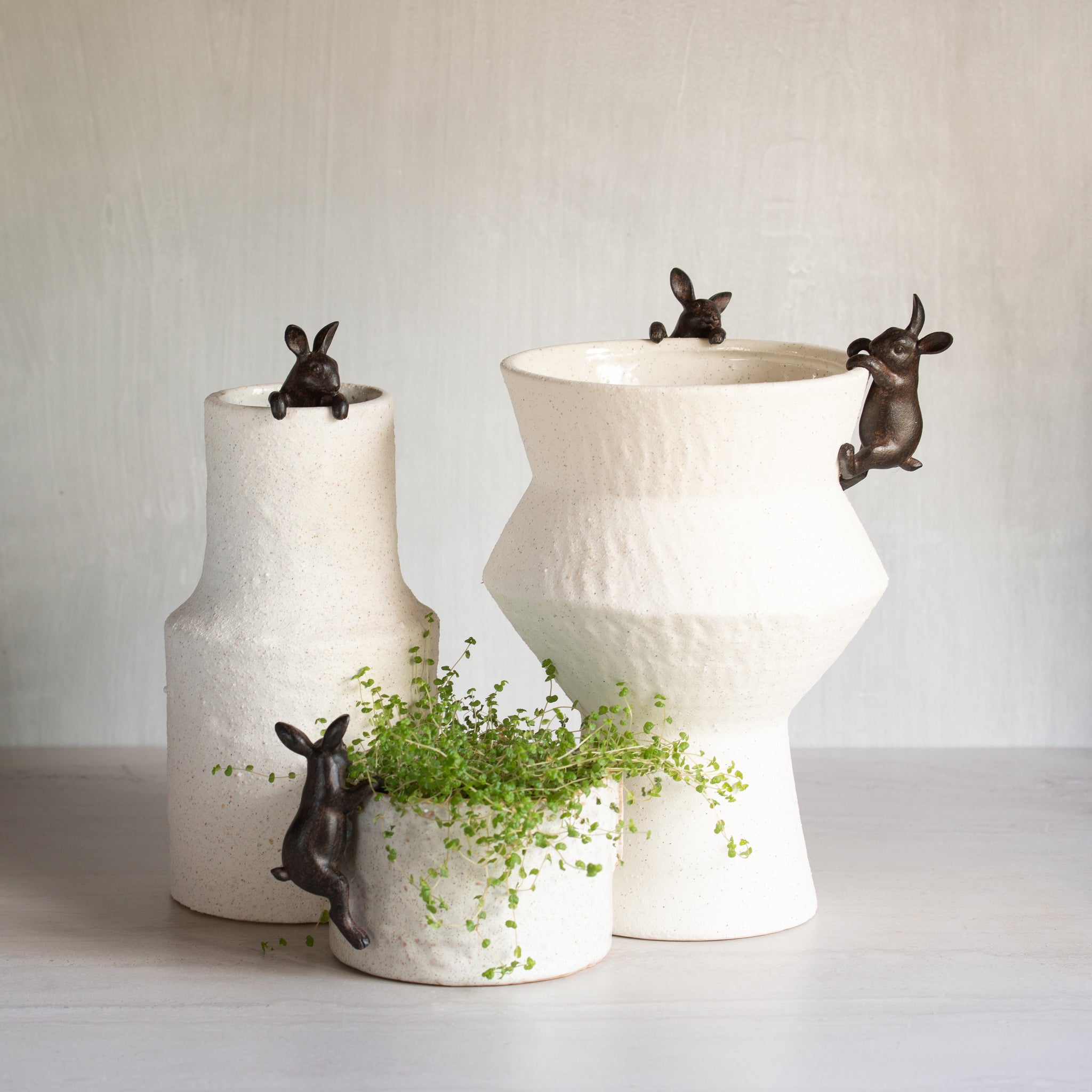 Little Climbing Bunny | Set of 4 | Brown