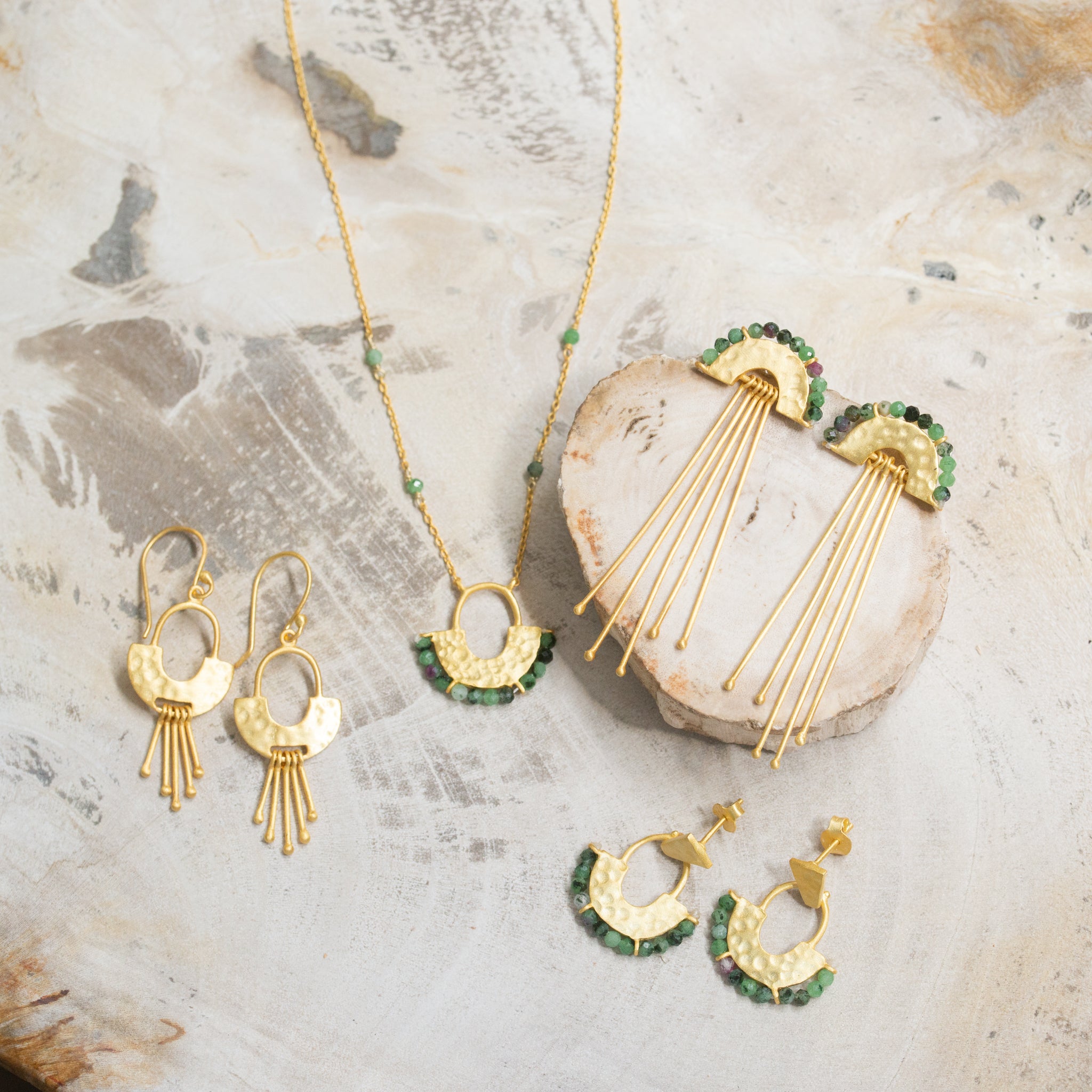 Crafted | Arc | Raya Earrings