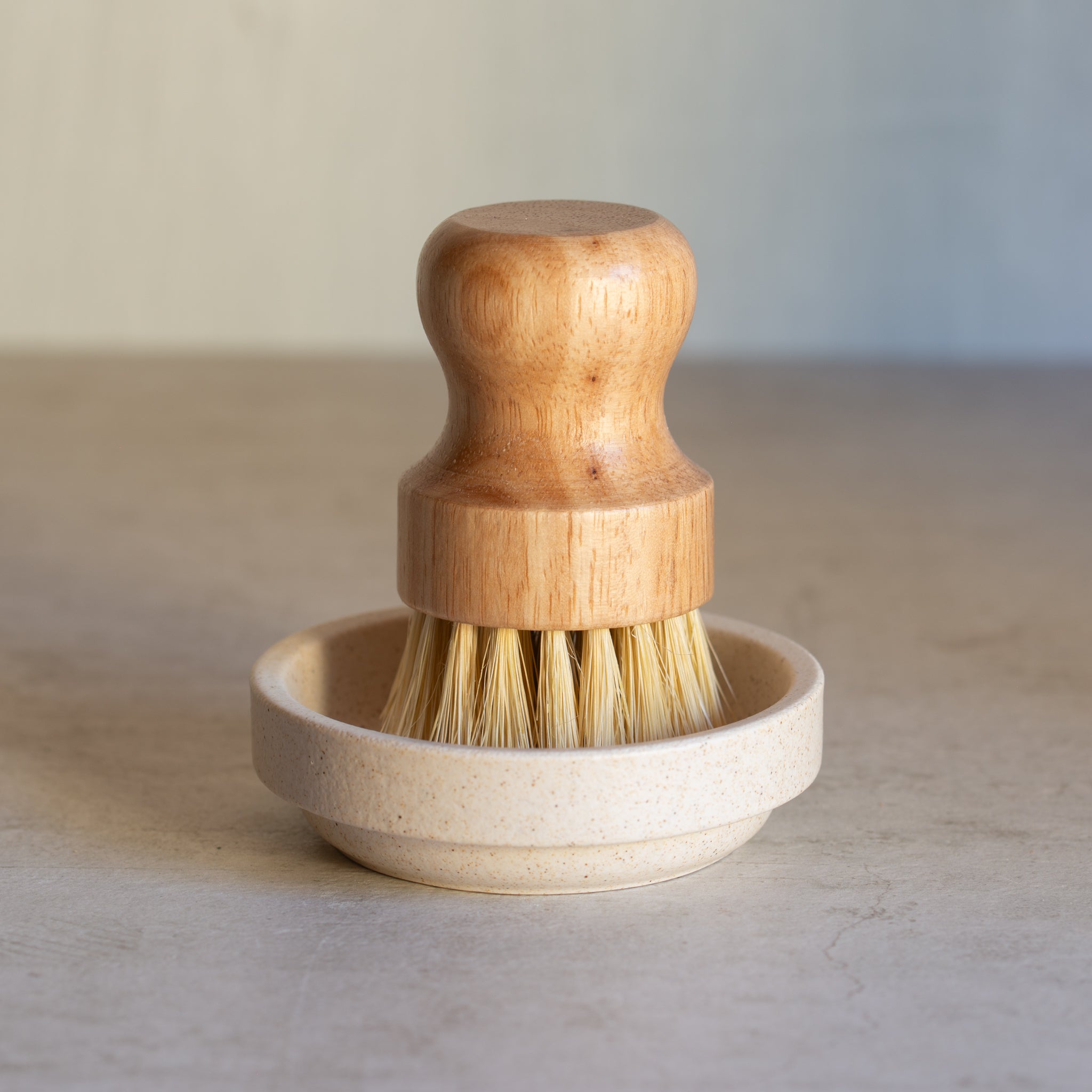 Vege / Pot Brush + Ceramic Dish