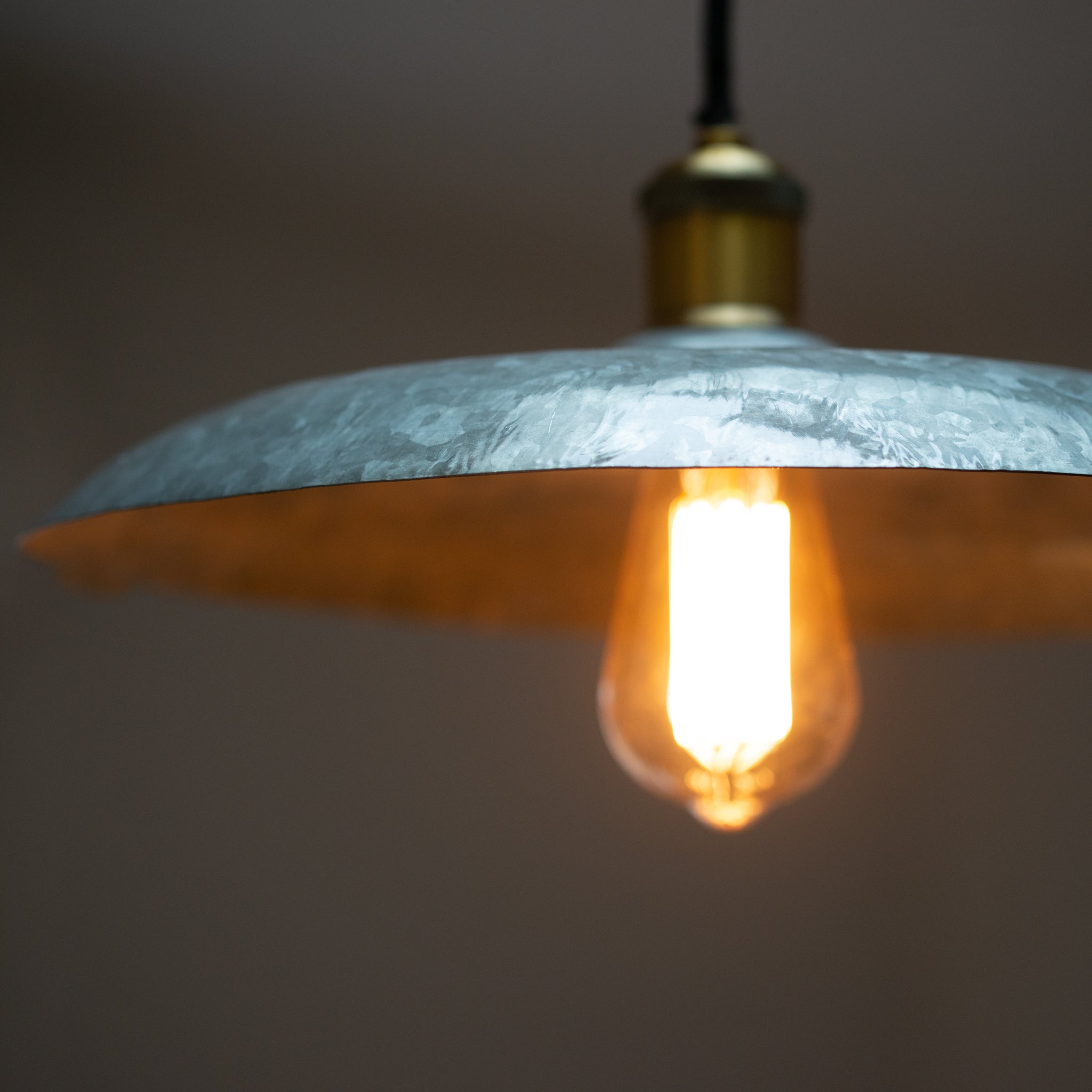 Disque | Galvanised Iron Lightshade