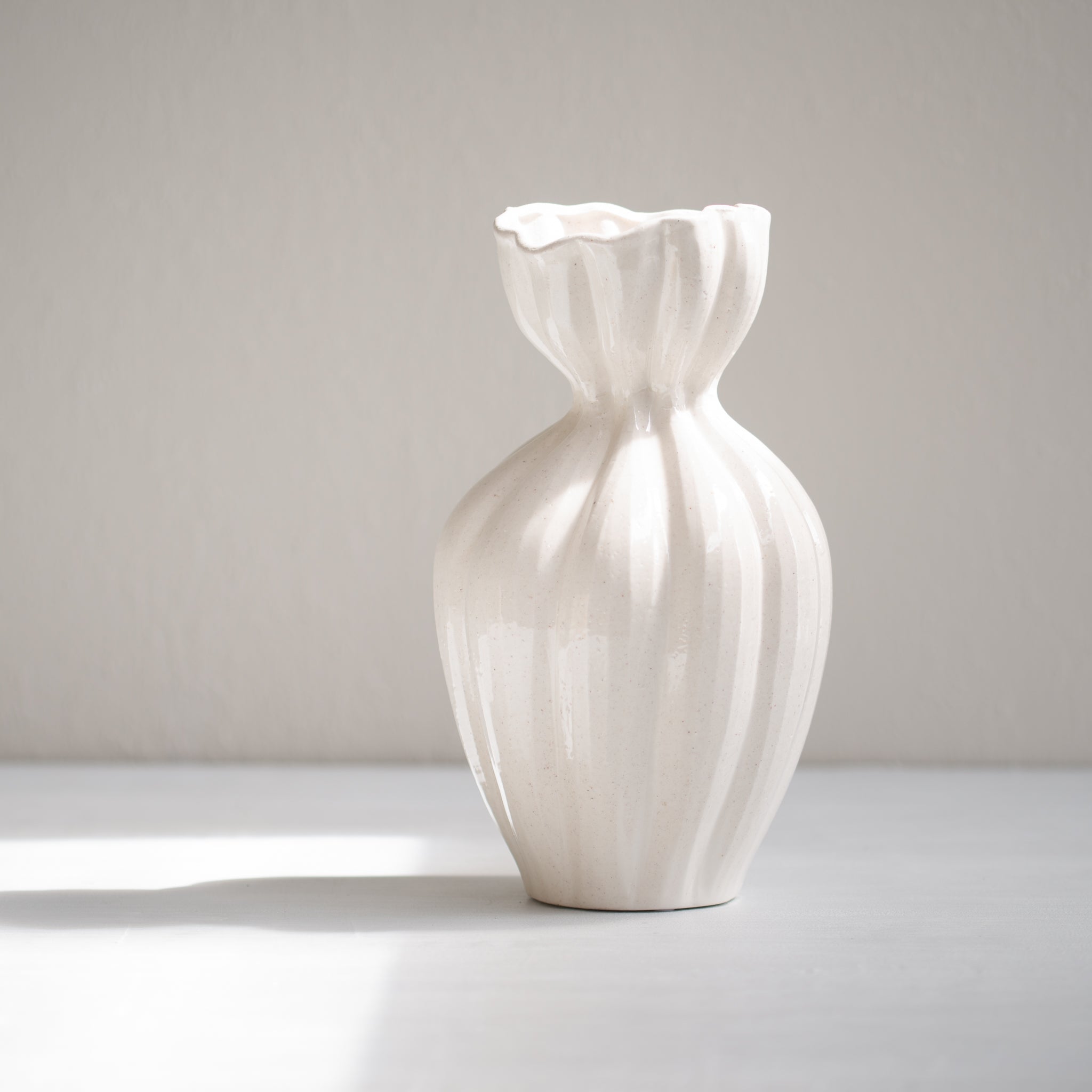Fluto Ceramic Vase