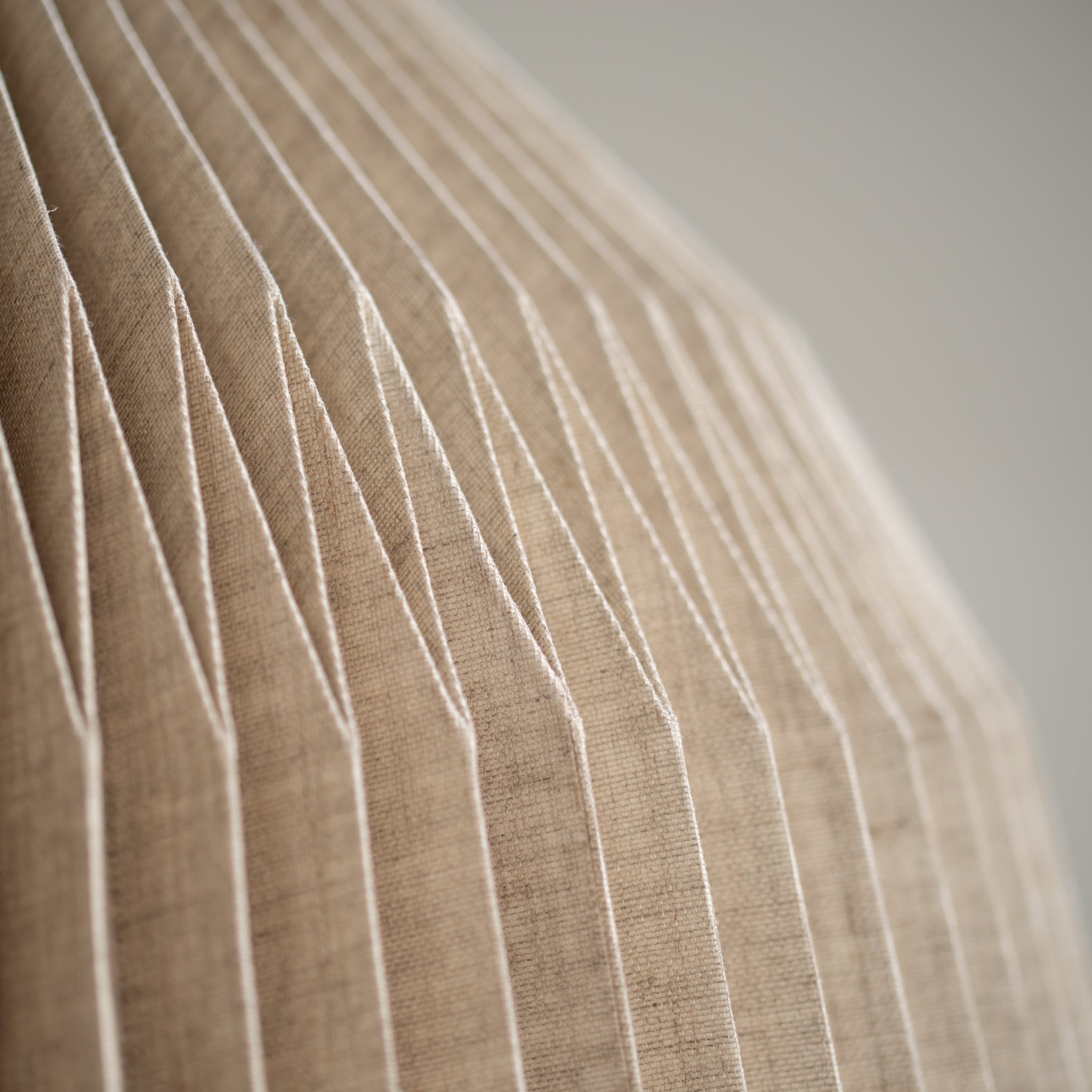 Fold | Linen Pendant Lamp | Domu | Natural