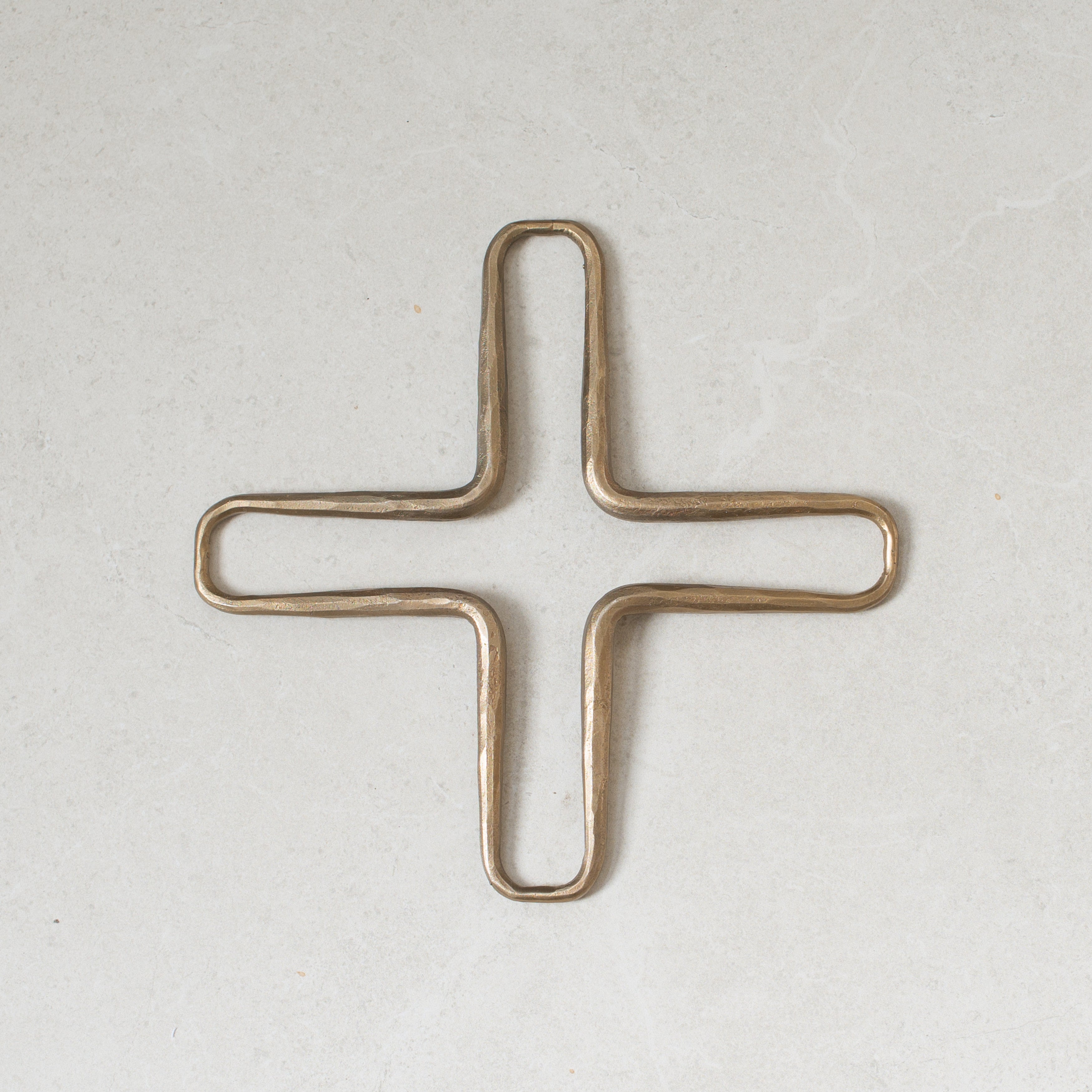 Forged Serveware | Hand Forged Cross Trivet