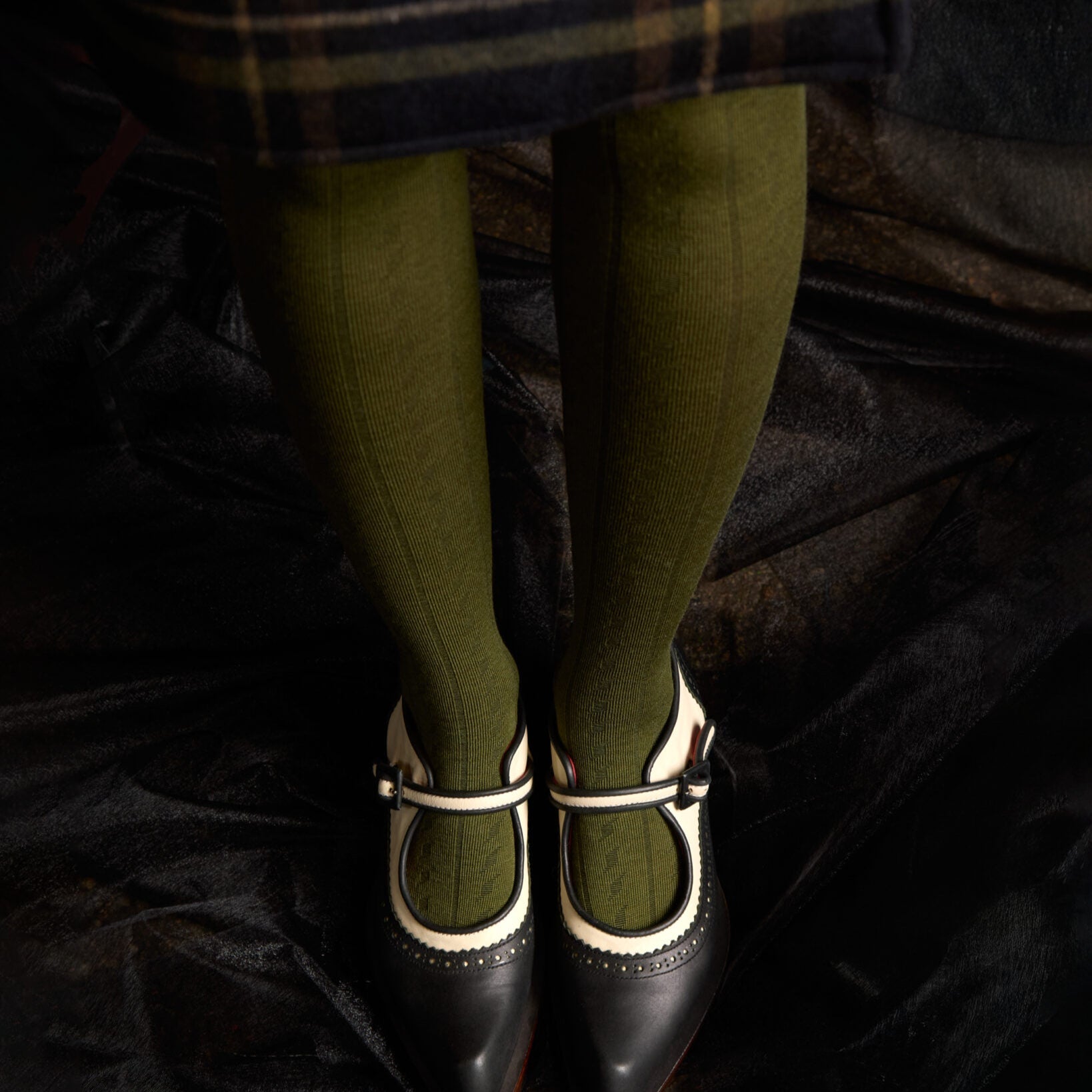 Form Merino Wool Tights | Green