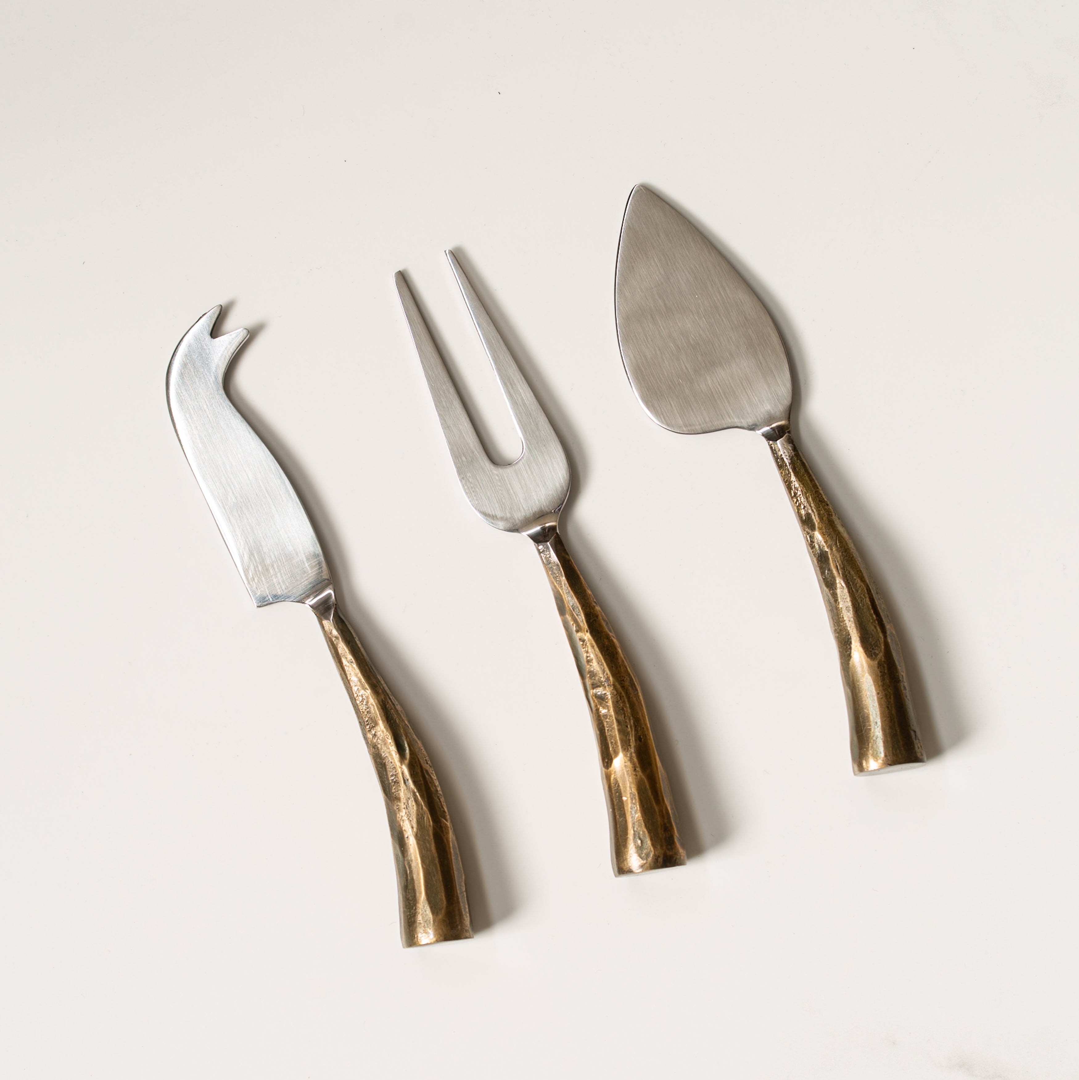 Forged Serveware | Fornido Cheese Knives | Set of 3