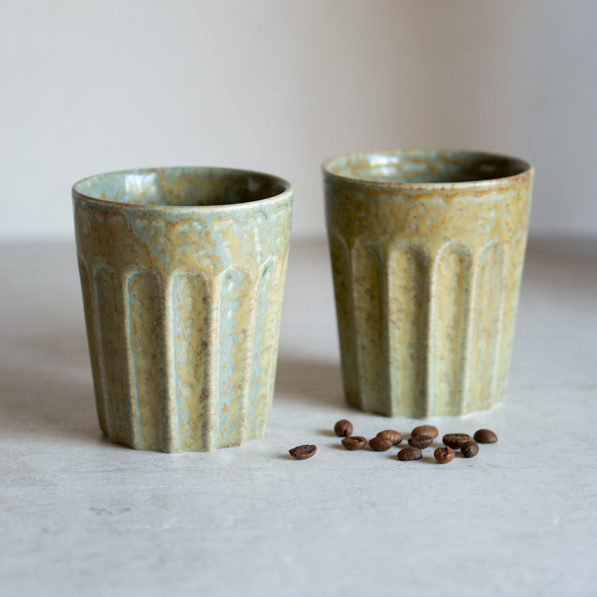 Franco | Latte Cup | Olive | Set/2