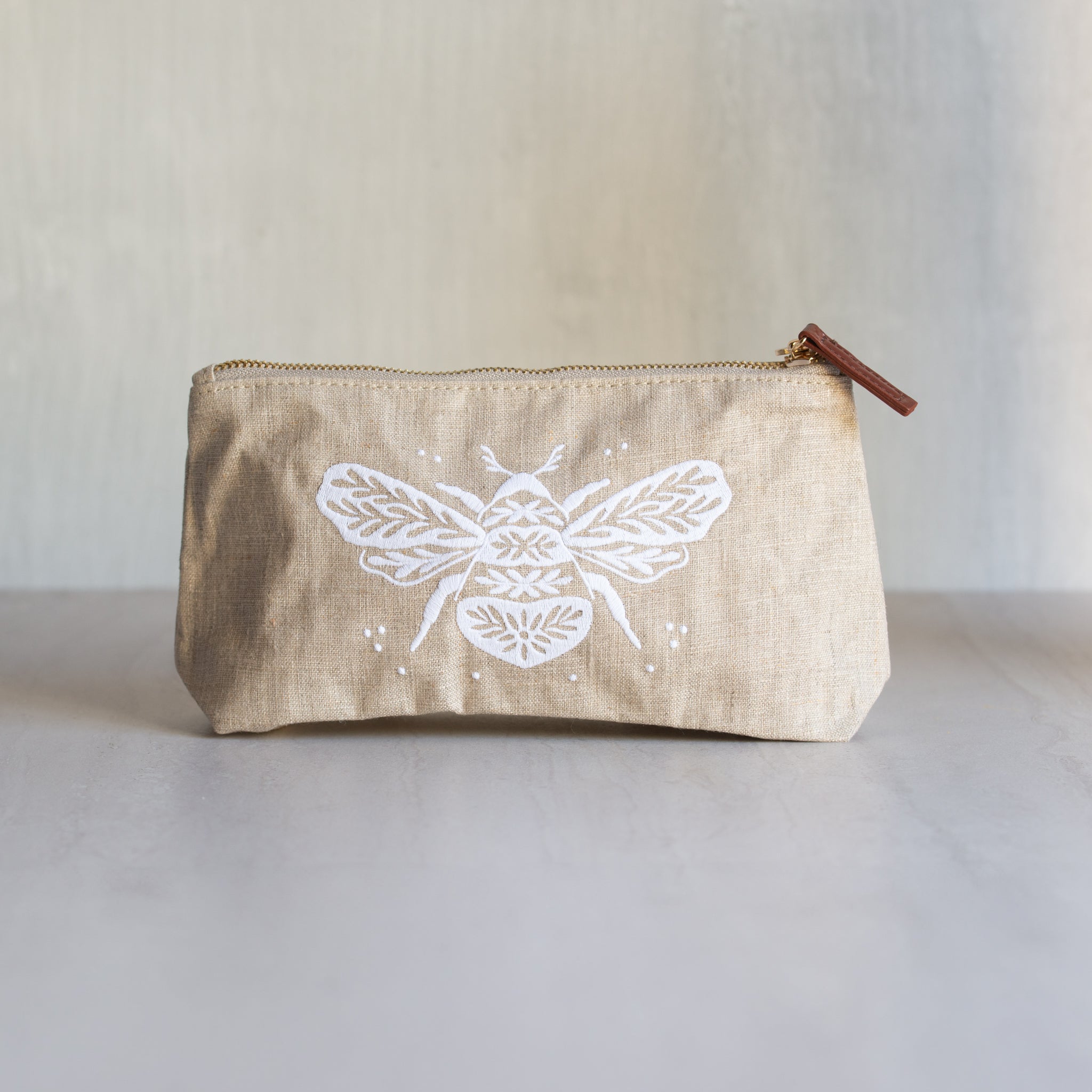 Bumble Bee Flat Bottom Pouch