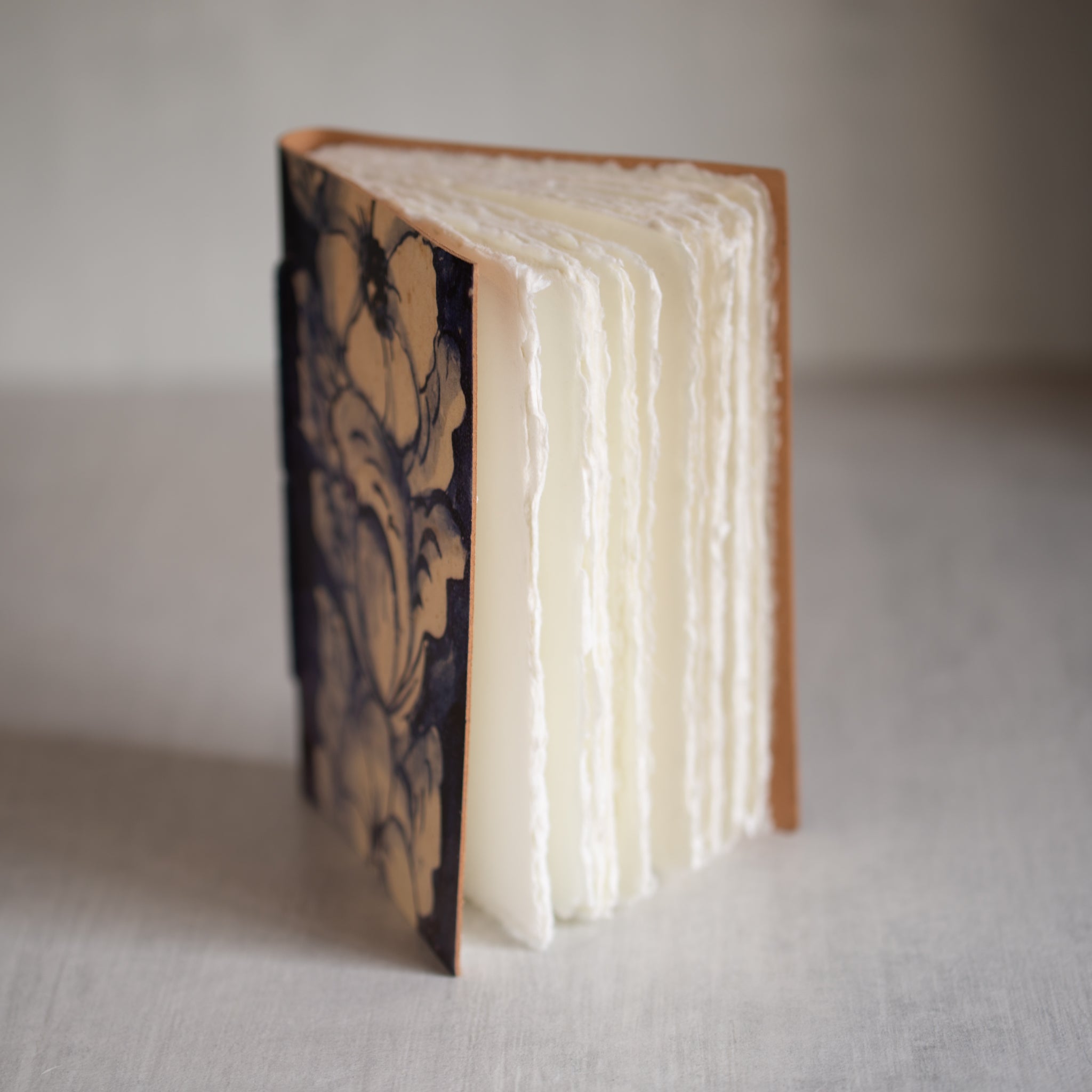 Handmade Leather Journal | Portuguese Tile