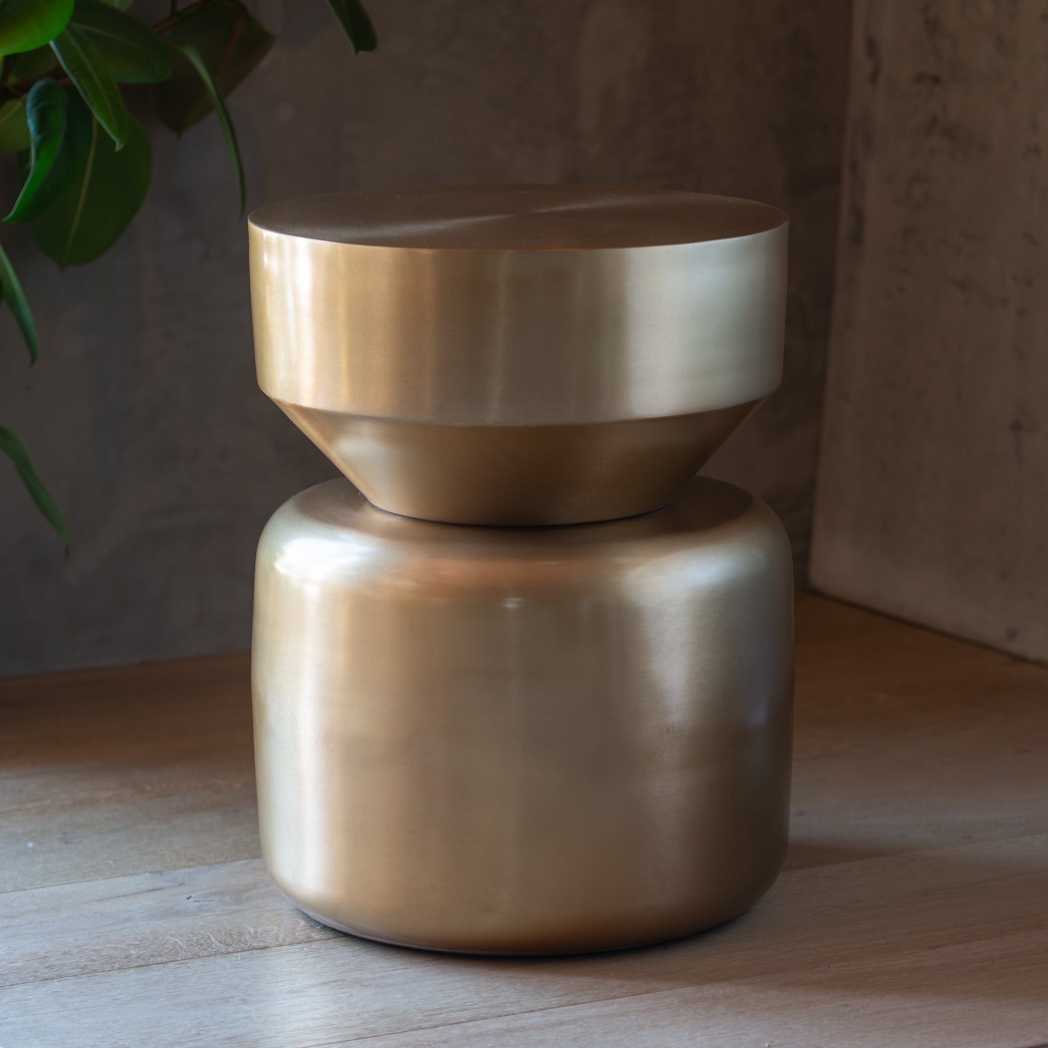 Harlo Side Table | Gold