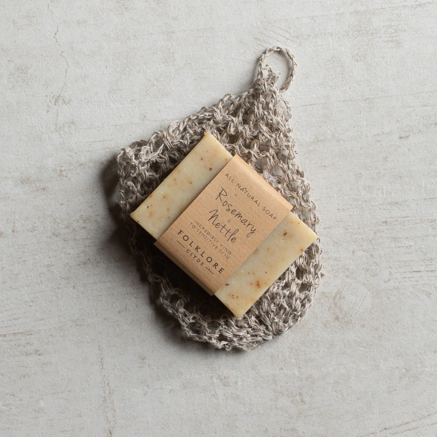 Hand-Crocheted Hemp Soap Saver