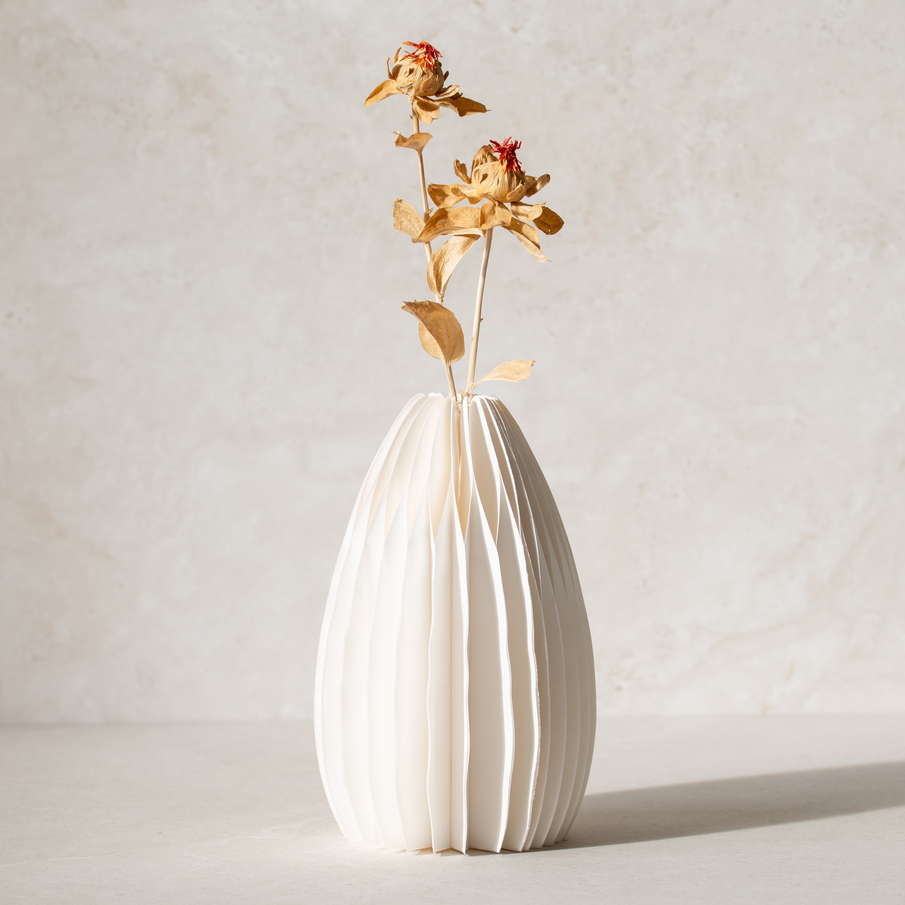 Honeycomb Vase | Belle | Natural